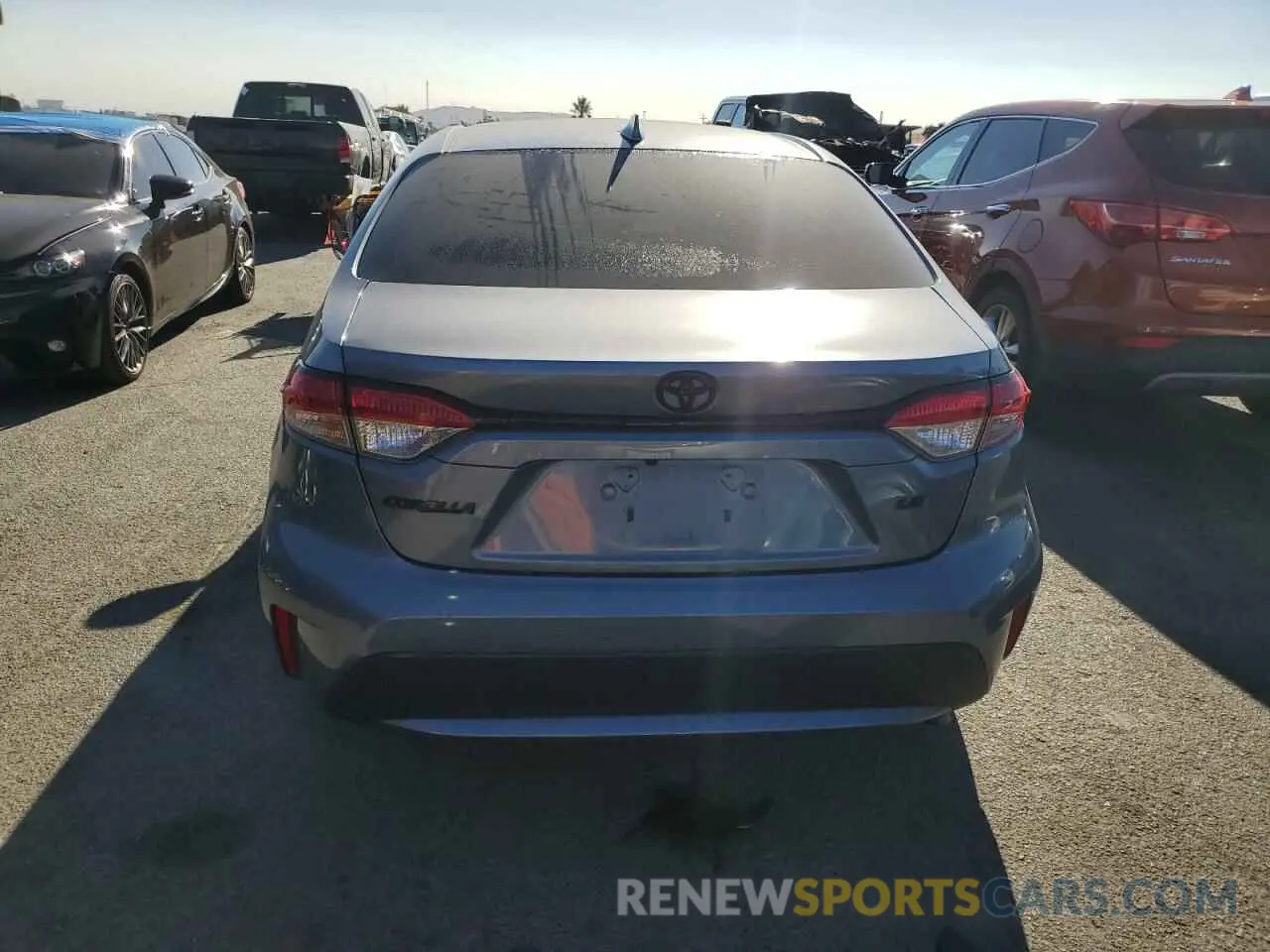 6 Photograph of a damaged car 5YFEPMAE5MP191798 TOYOTA COROLLA 2021