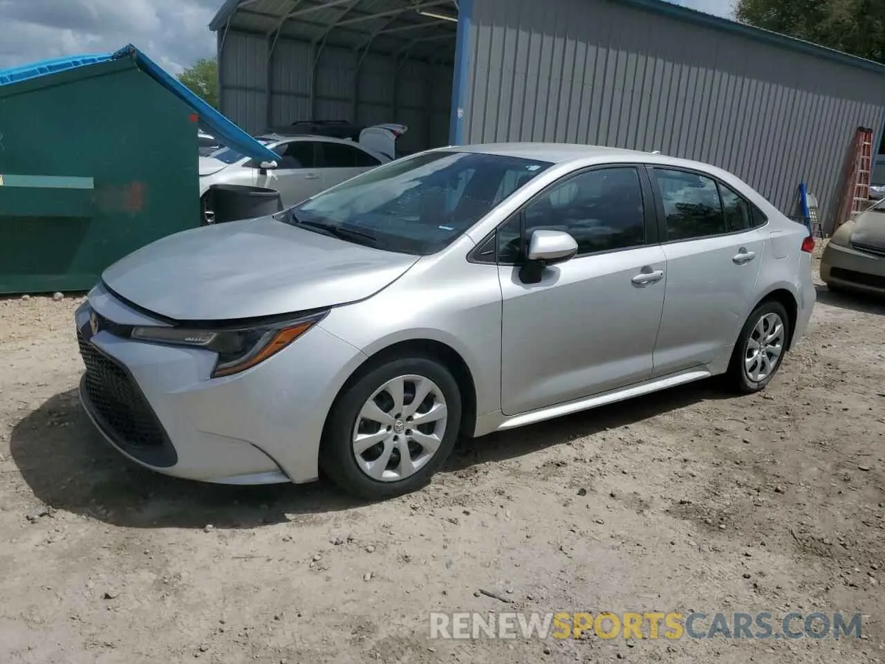 1 Photograph of a damaged car 5YFEPMAE5MP220300 TOYOTA COROLLA 2021
