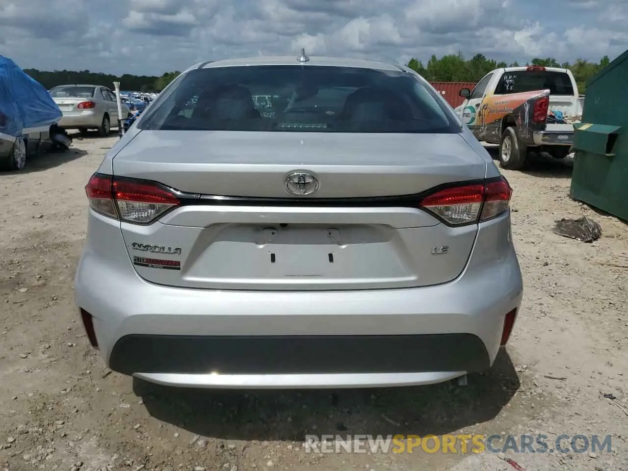 6 Photograph of a damaged car 5YFEPMAE5MP220300 TOYOTA COROLLA 2021