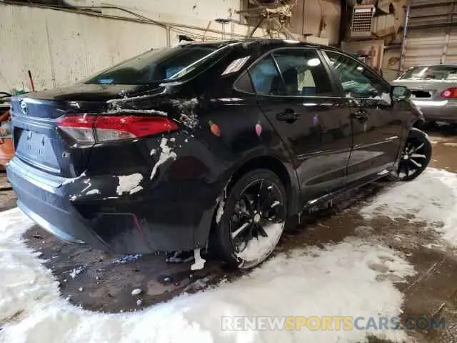 3 Photograph of a damaged car 5YFEPMAE5MP225688 TOYOTA COROLLA 2021