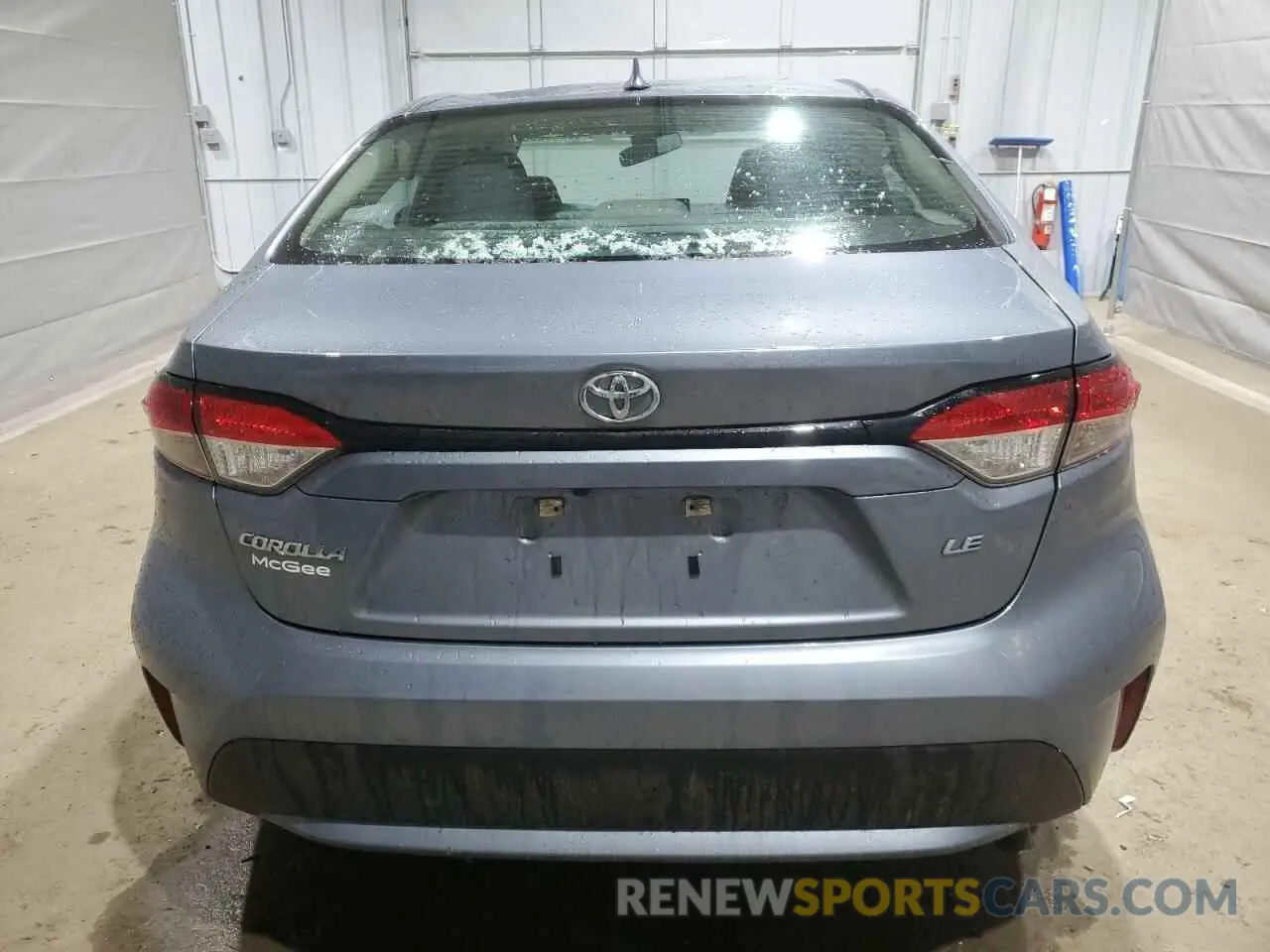 6 Photograph of a damaged car 5YFEPMAE5MP228350 TOYOTA COROLLA 2021