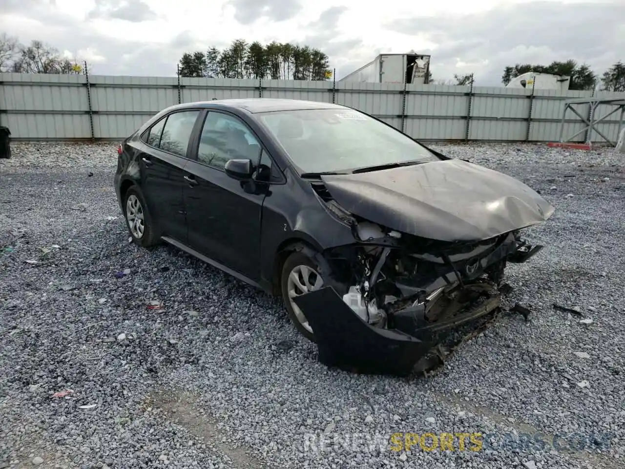 1 Photograph of a damaged car 5YFEPMAE5MP231250 TOYOTA COROLLA 2021