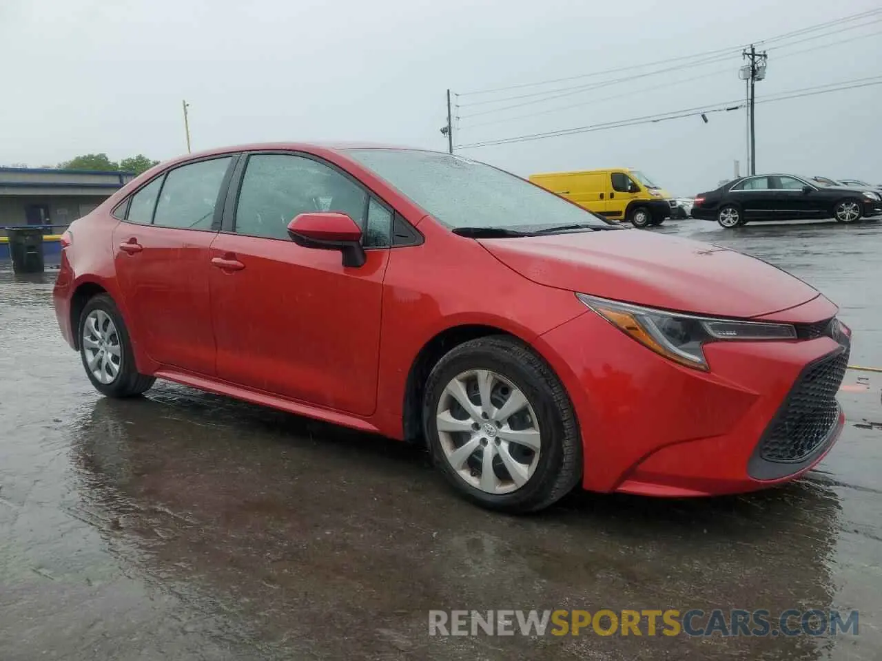 4 Photograph of a damaged car 5YFEPMAE5MP233337 TOYOTA COROLLA 2021