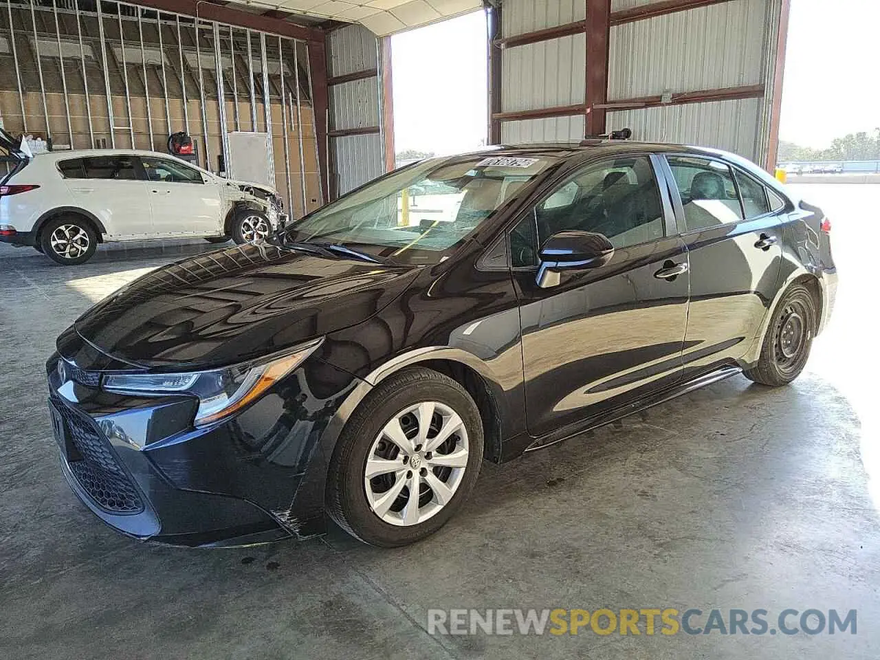 1 Photograph of a damaged car 5YFEPMAE5MP234049 TOYOTA COROLLA 2021