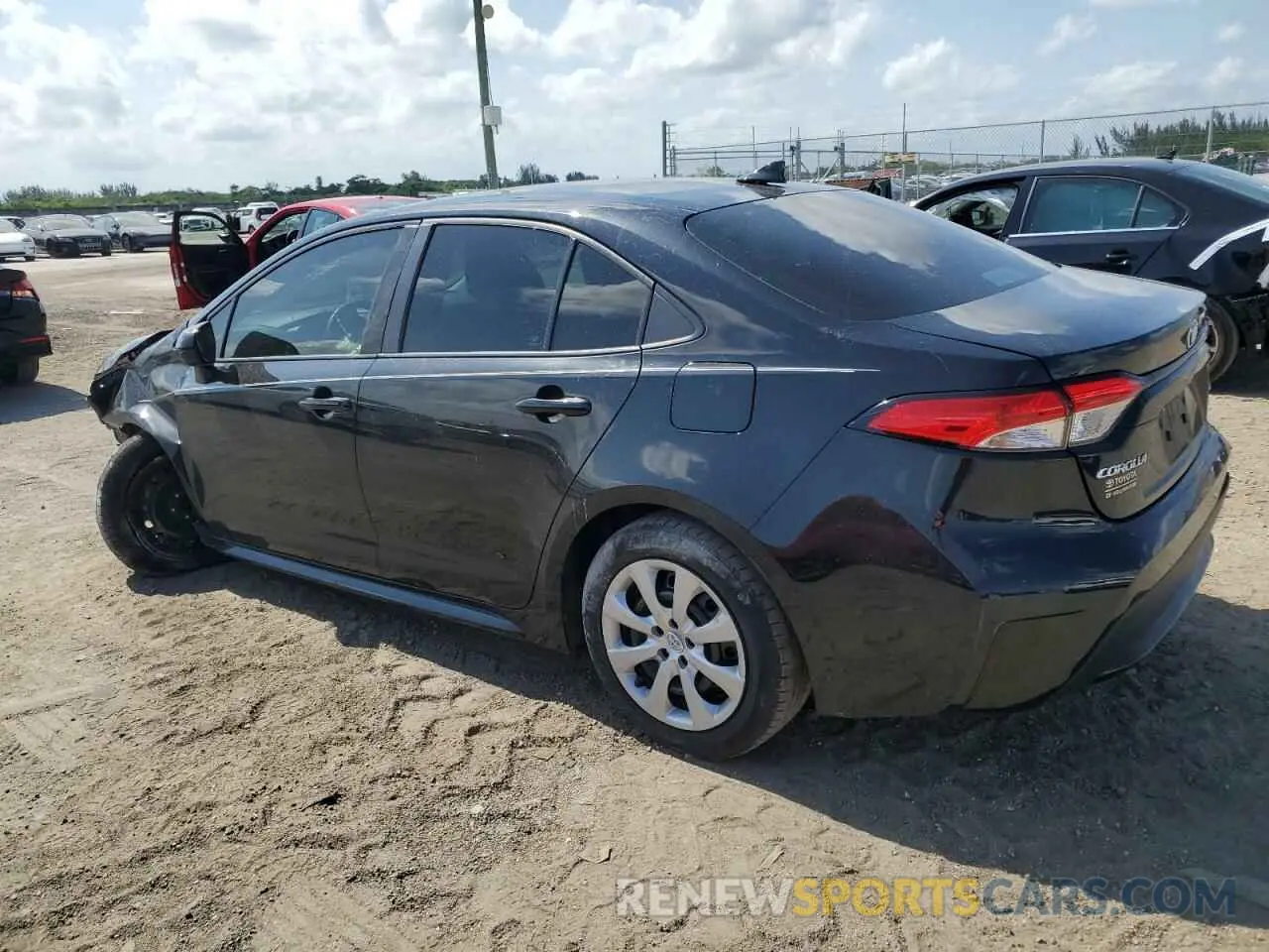 2 Photograph of a damaged car 5YFEPMAE5MP235895 TOYOTA COROLLA 2021