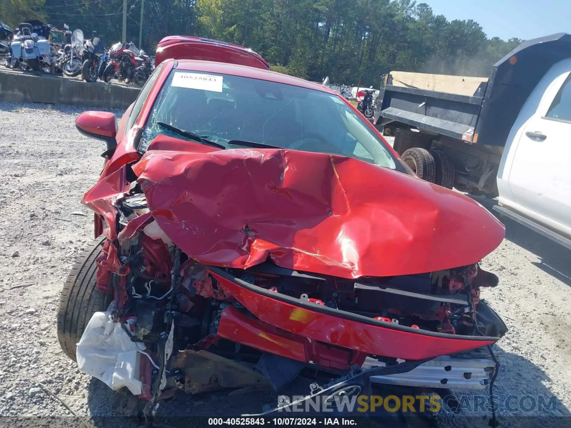 12 Photograph of a damaged car 5YFEPMAE5MP239803 TOYOTA COROLLA 2021