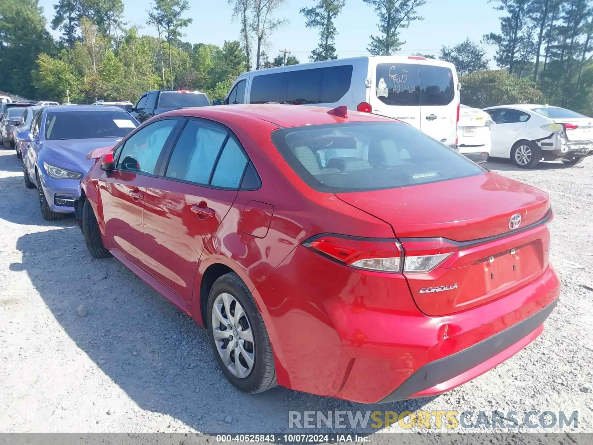 14 Photograph of a damaged car 5YFEPMAE5MP239803 TOYOTA COROLLA 2021