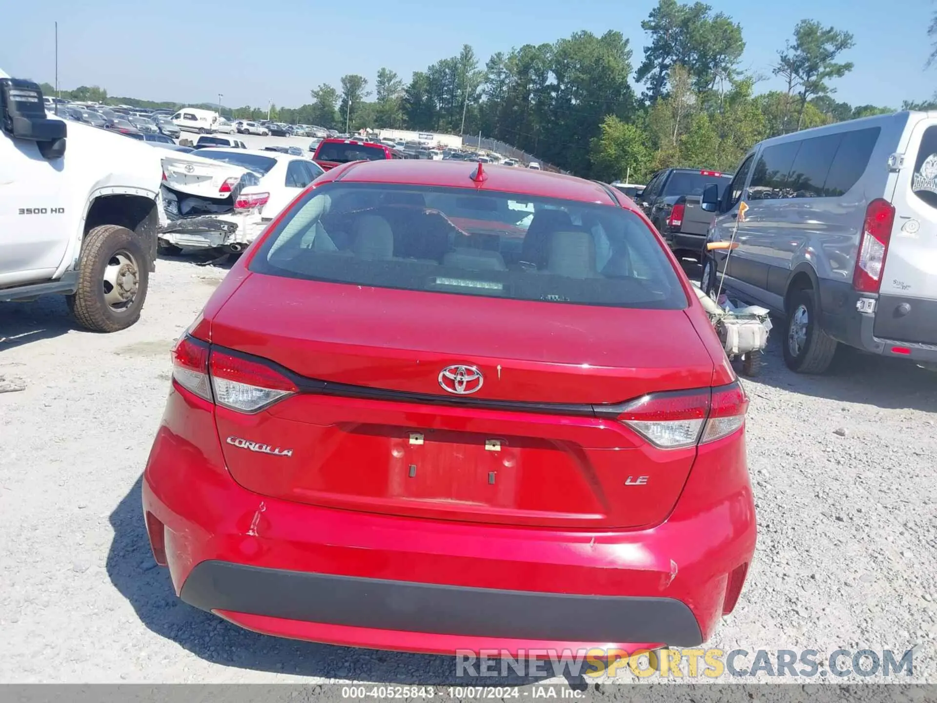 16 Photograph of a damaged car 5YFEPMAE5MP239803 TOYOTA COROLLA 2021