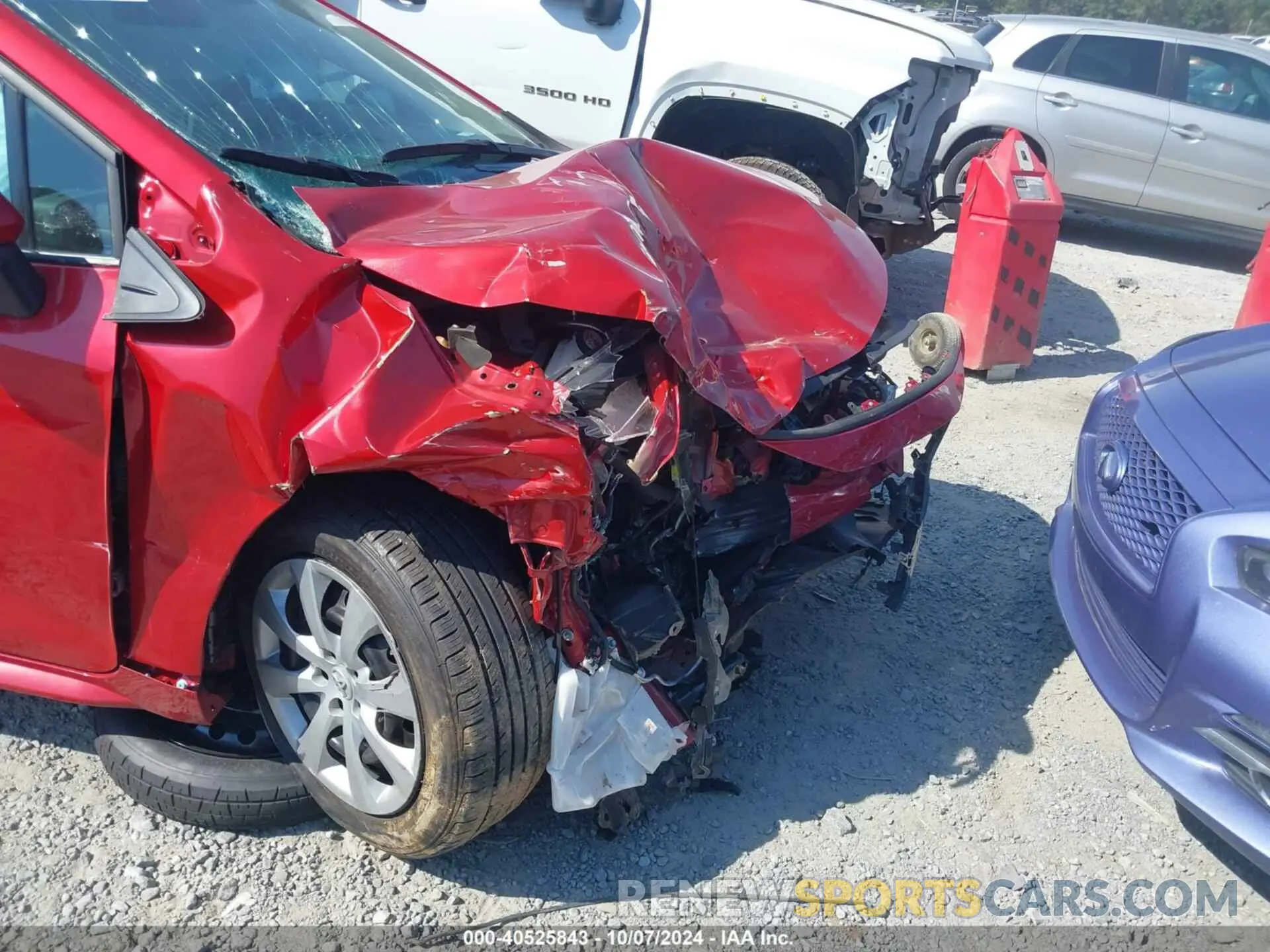 6 Photograph of a damaged car 5YFEPMAE5MP239803 TOYOTA COROLLA 2021
