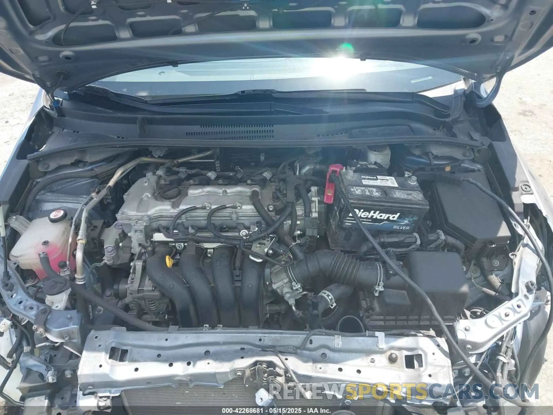 10 Photograph of a damaged car 5YFEPMAE5MP241261 TOYOTA COROLLA 2021