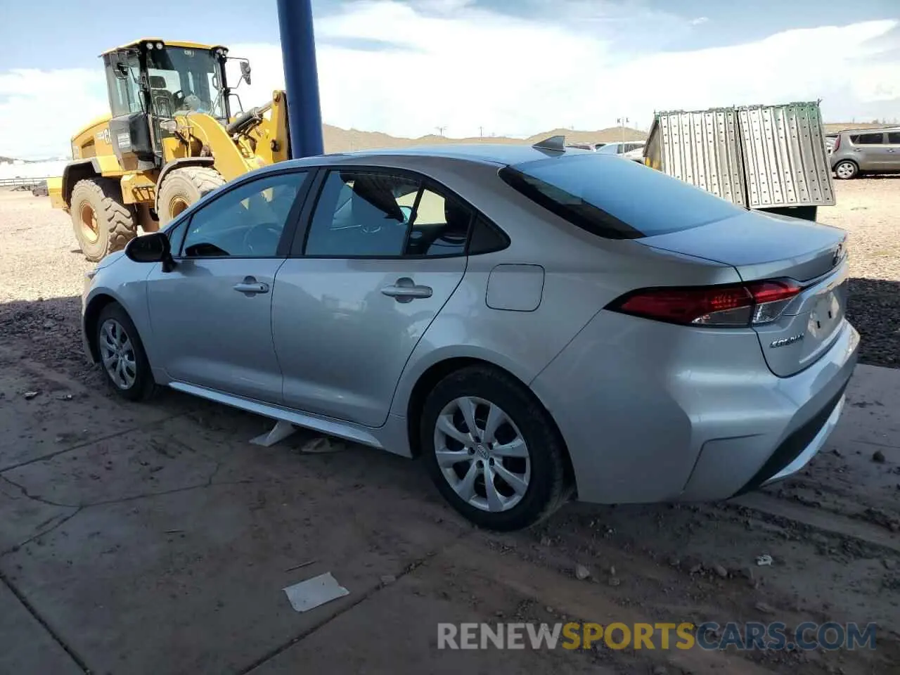 2 Photograph of a damaged car 5YFEPMAE5MP244208 TOYOTA COROLLA 2021