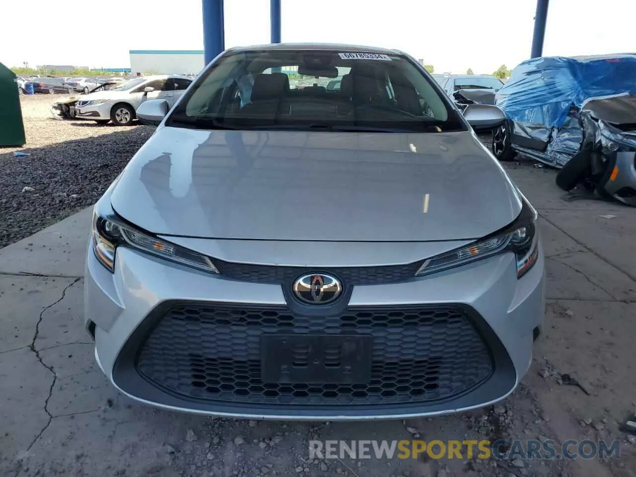 5 Photograph of a damaged car 5YFEPMAE5MP244208 TOYOTA COROLLA 2021