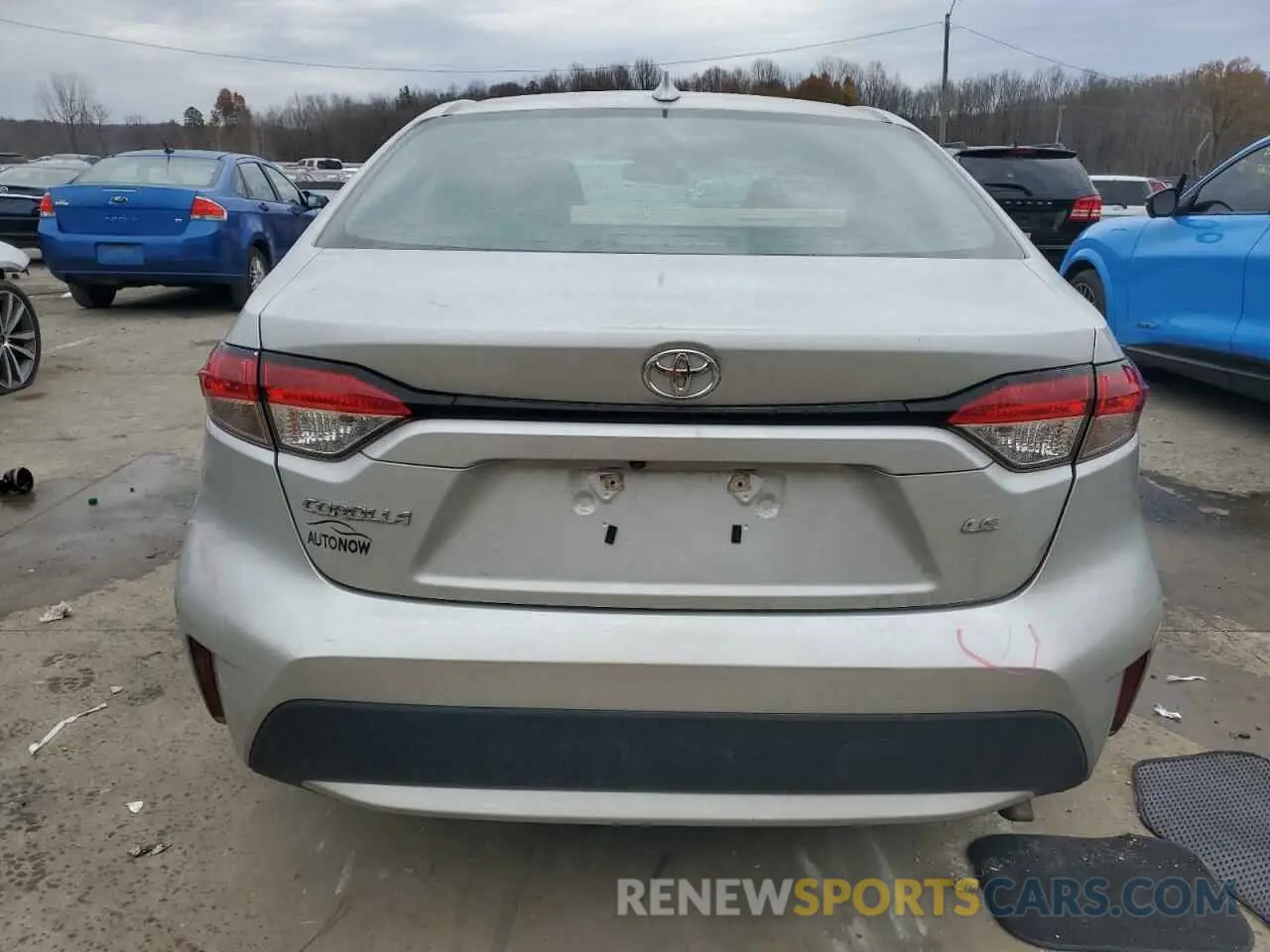 6 Photograph of a damaged car 5YFEPMAE5MP247271 TOYOTA COROLLA 2021