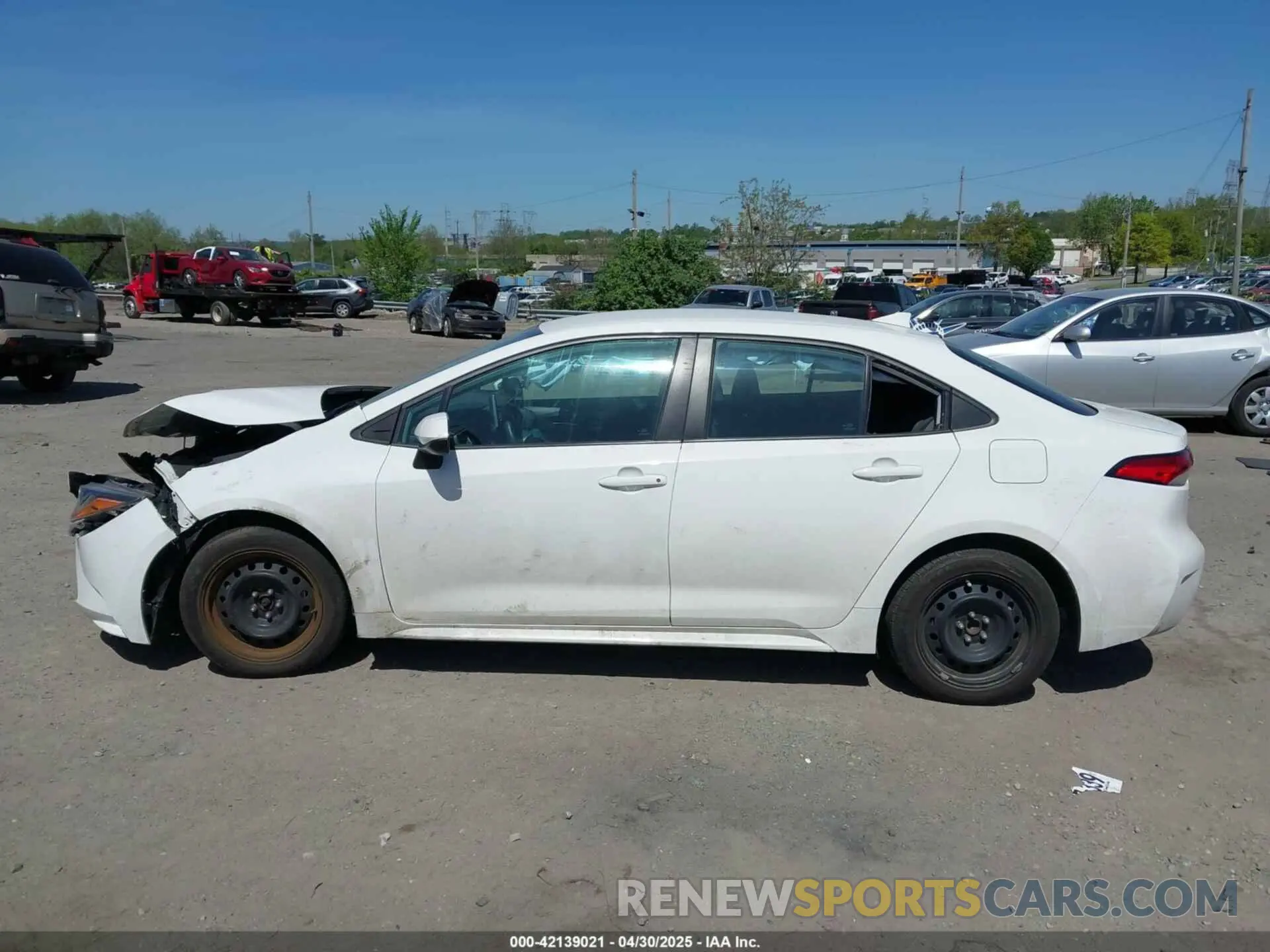 13 Photograph of a damaged car 5YFEPMAE5MP247335 TOYOTA COROLLA 2021