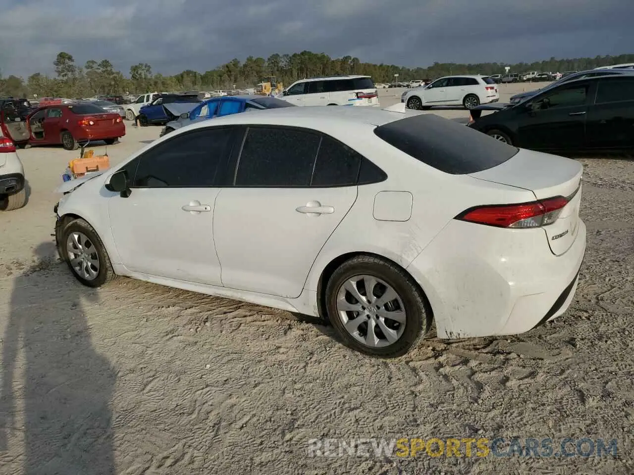 2 Photograph of a damaged car 5YFEPMAE5MP247965 TOYOTA COROLLA 2021