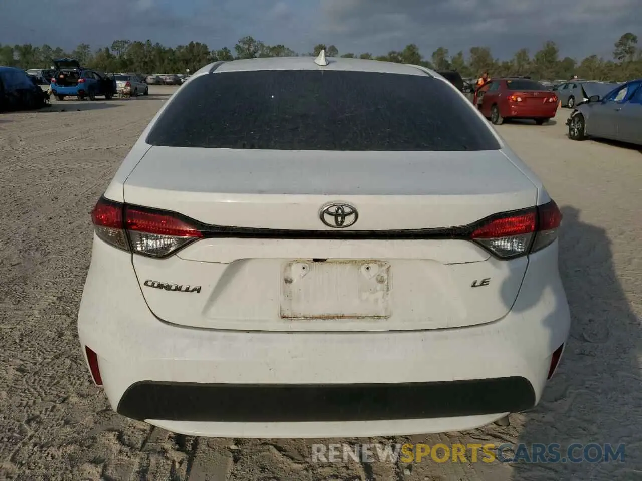 6 Photograph of a damaged car 5YFEPMAE5MP247965 TOYOTA COROLLA 2021