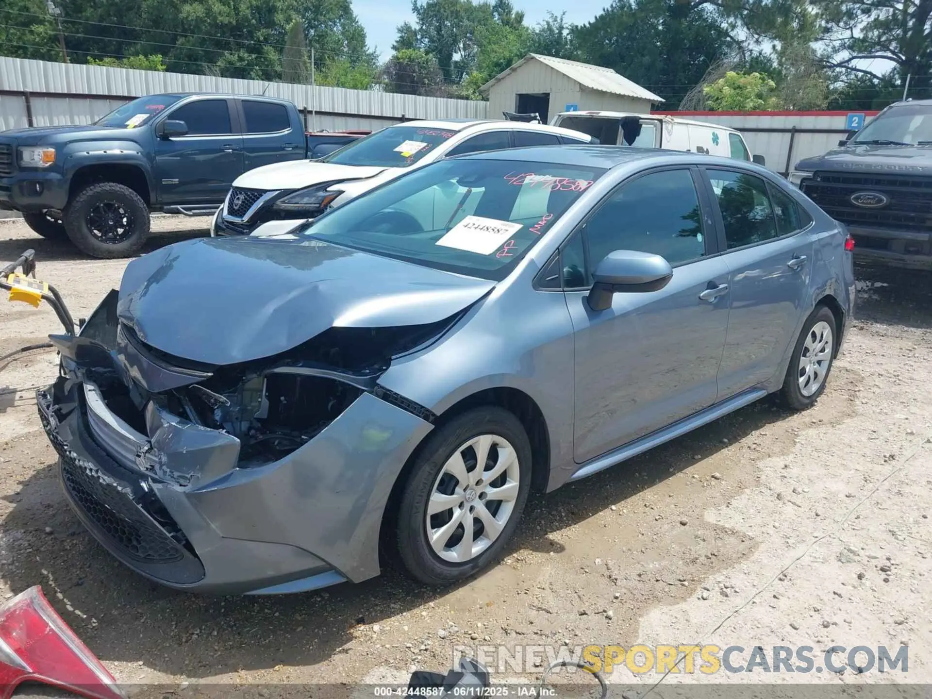 2 Photograph of a damaged car 5YFEPMAE5MP251028 TOYOTA COROLLA 2021