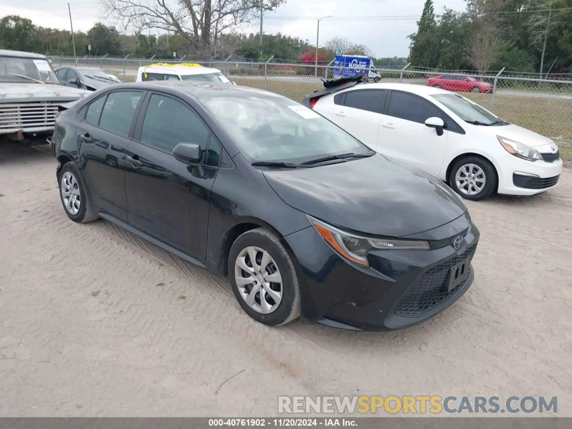 1 Photograph of a damaged car 5YFEPMAE5MP258738 TOYOTA COROLLA 2021