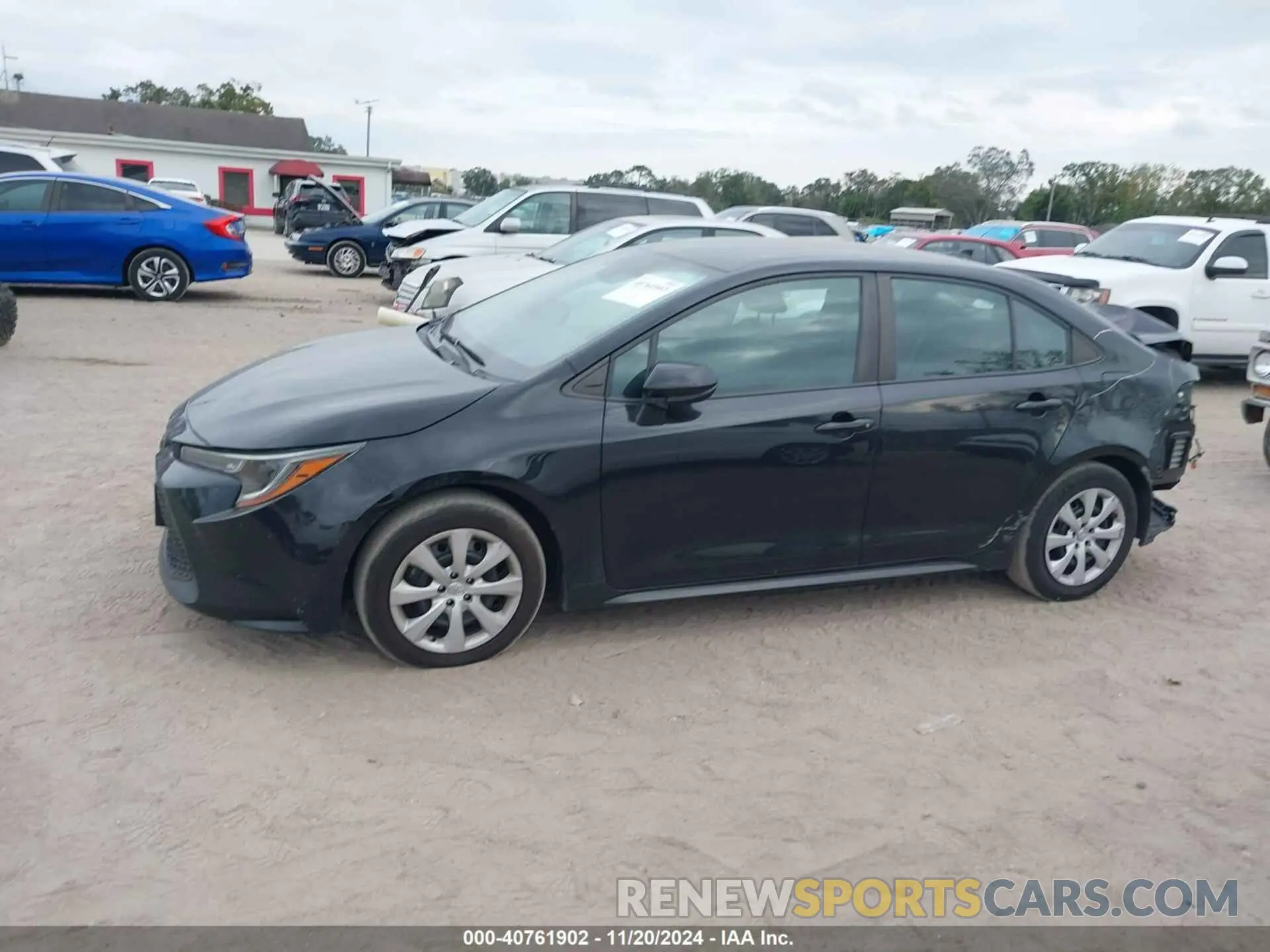 14 Photograph of a damaged car 5YFEPMAE5MP258738 TOYOTA COROLLA 2021