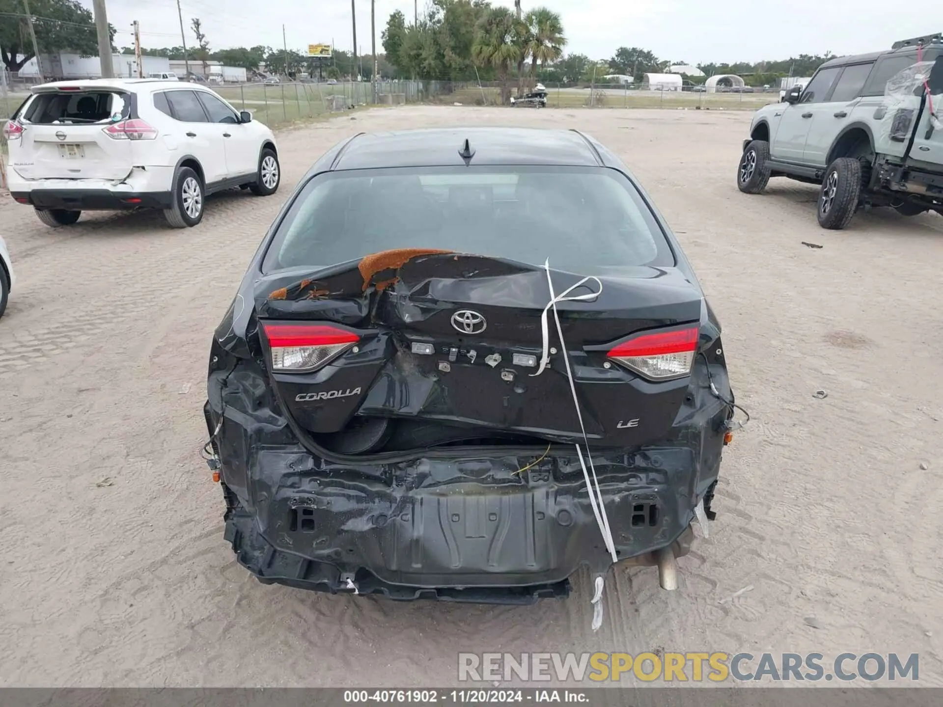 16 Photograph of a damaged car 5YFEPMAE5MP258738 TOYOTA COROLLA 2021