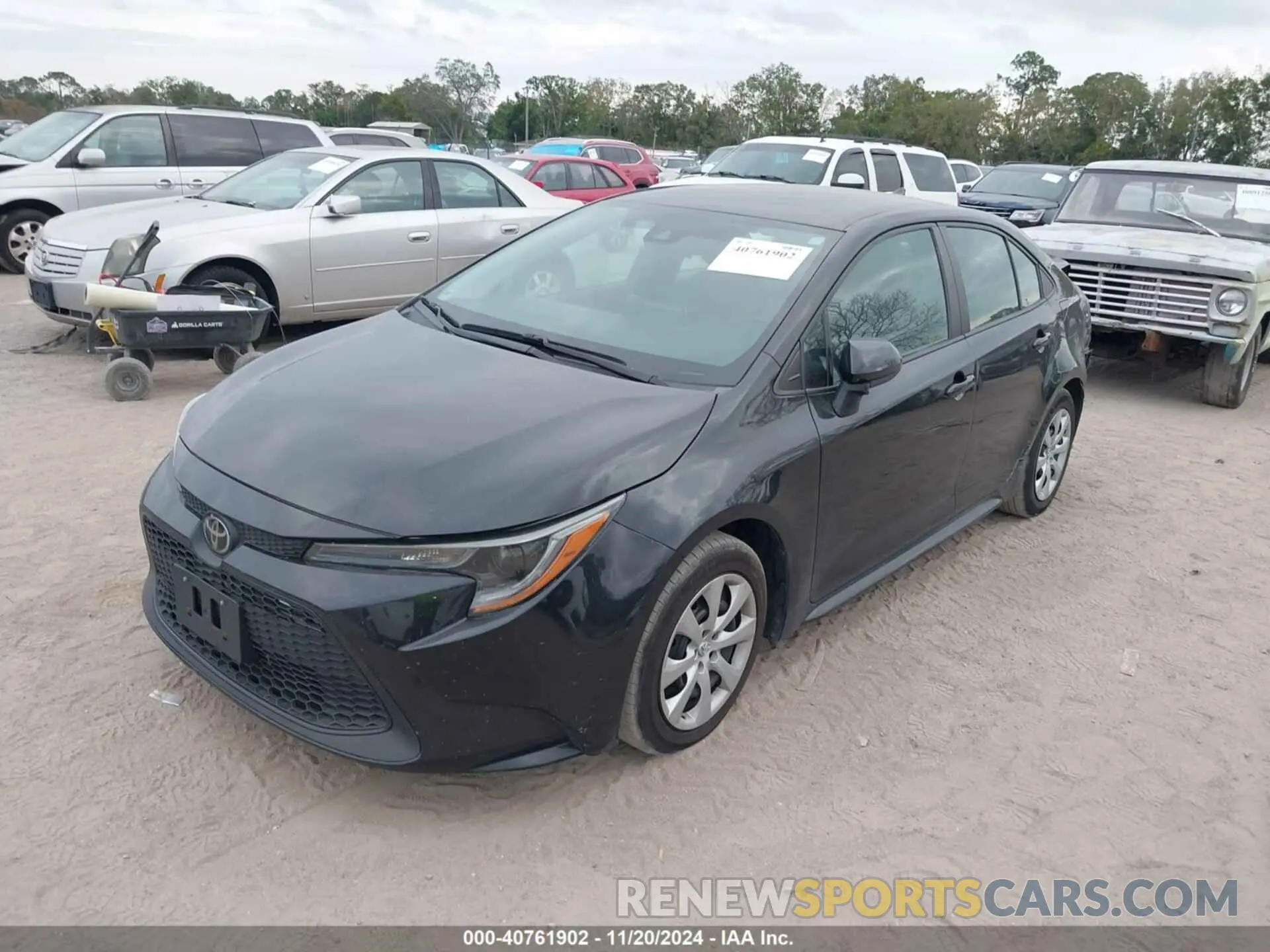 2 Photograph of a damaged car 5YFEPMAE5MP258738 TOYOTA COROLLA 2021