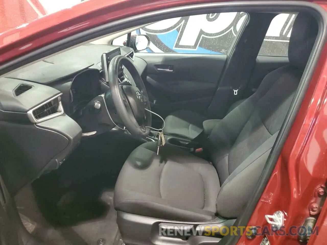 7 Photograph of a damaged car 5YFEPMAE5MP260196 TOYOTA COROLLA 2021