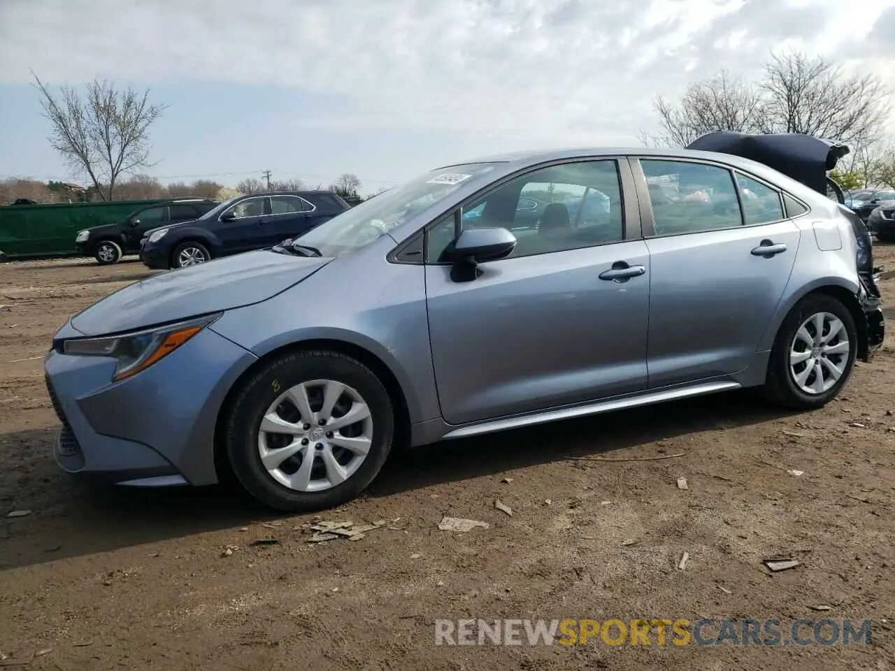 1 Photograph of a damaged car 5YFEPMAE5MP261168 TOYOTA COROLLA 2021