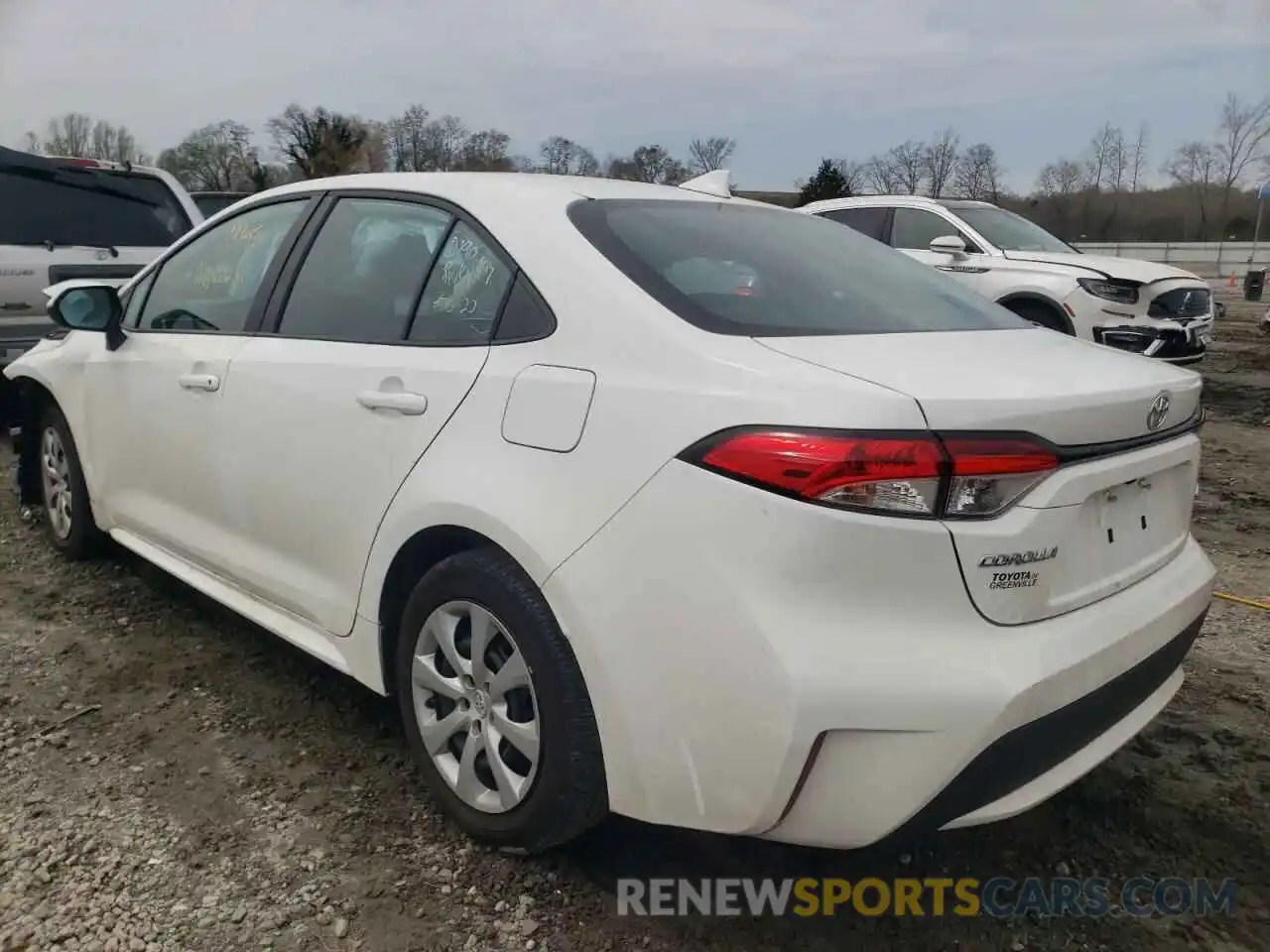 3 Photograph of a damaged car 5YFEPMAE5MP269996 TOYOTA COROLLA 2021