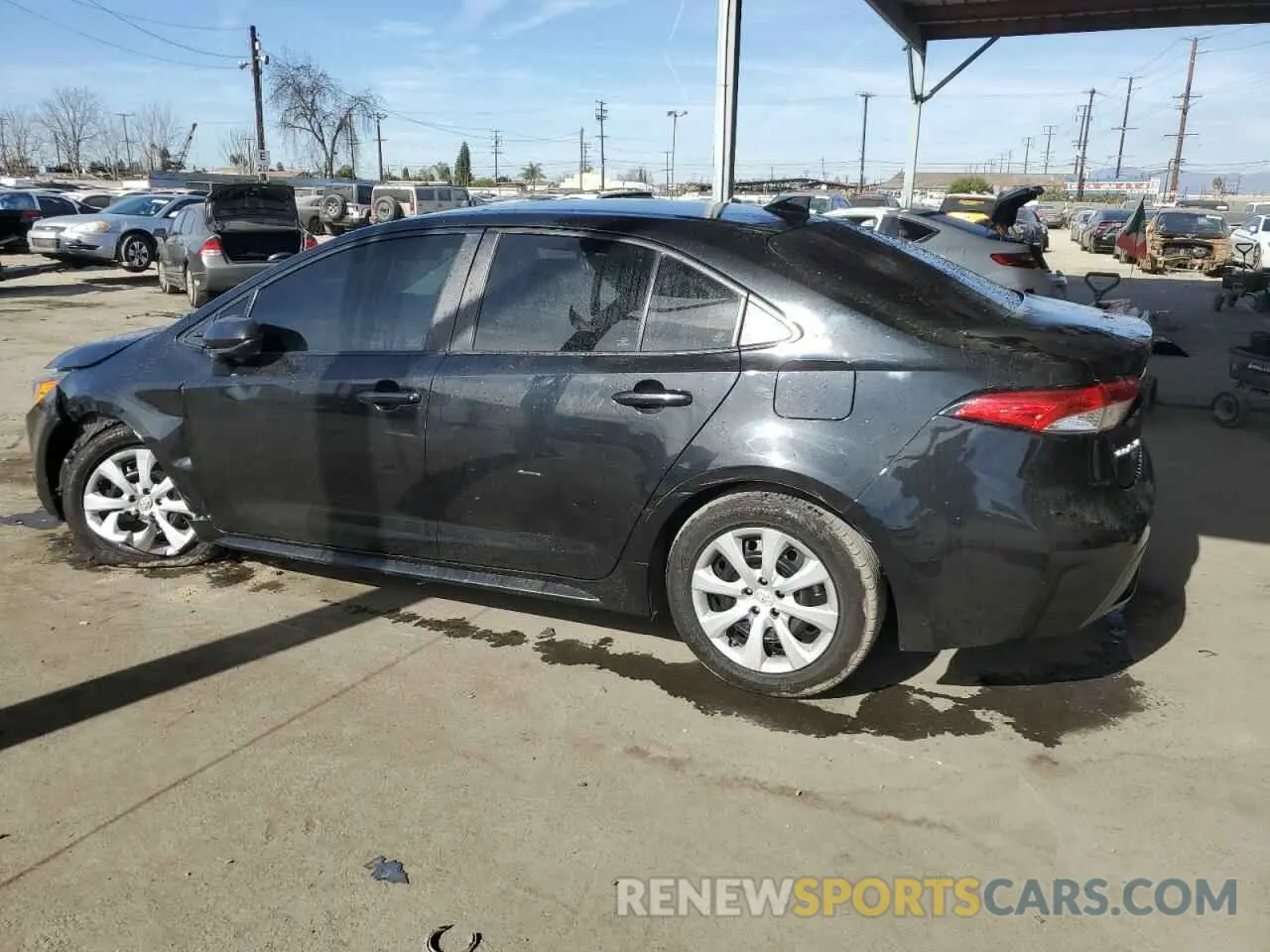 2 Photograph of a damaged car 5YFEPMAE5MP271019 TOYOTA COROLLA 2021