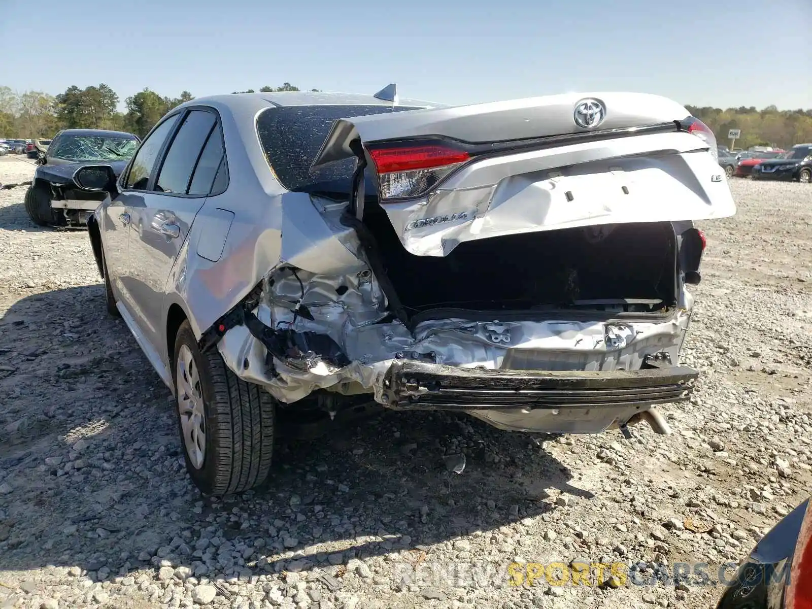 9 Photograph of a damaged car 5YFEPMAE6MP147891 TOYOTA COROLLA 2021