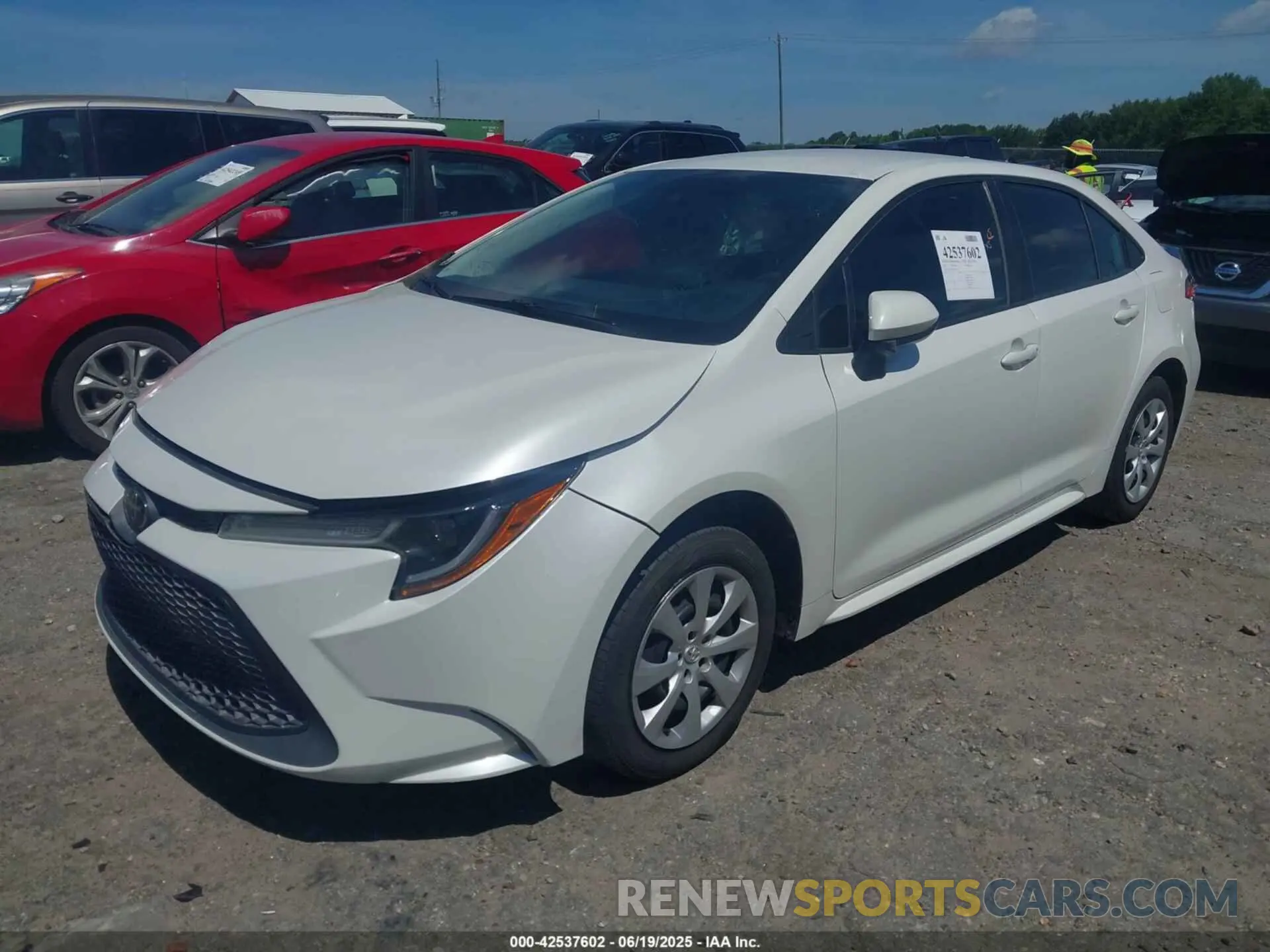 2 Photograph of a damaged car 5YFEPMAE6MP157420 TOYOTA COROLLA 2021