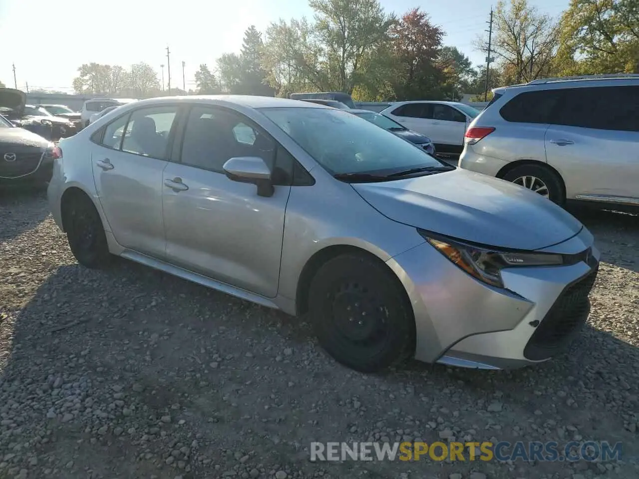 4 Photograph of a damaged car 5YFEPMAE6MP161421 TOYOTA COROLLA 2021