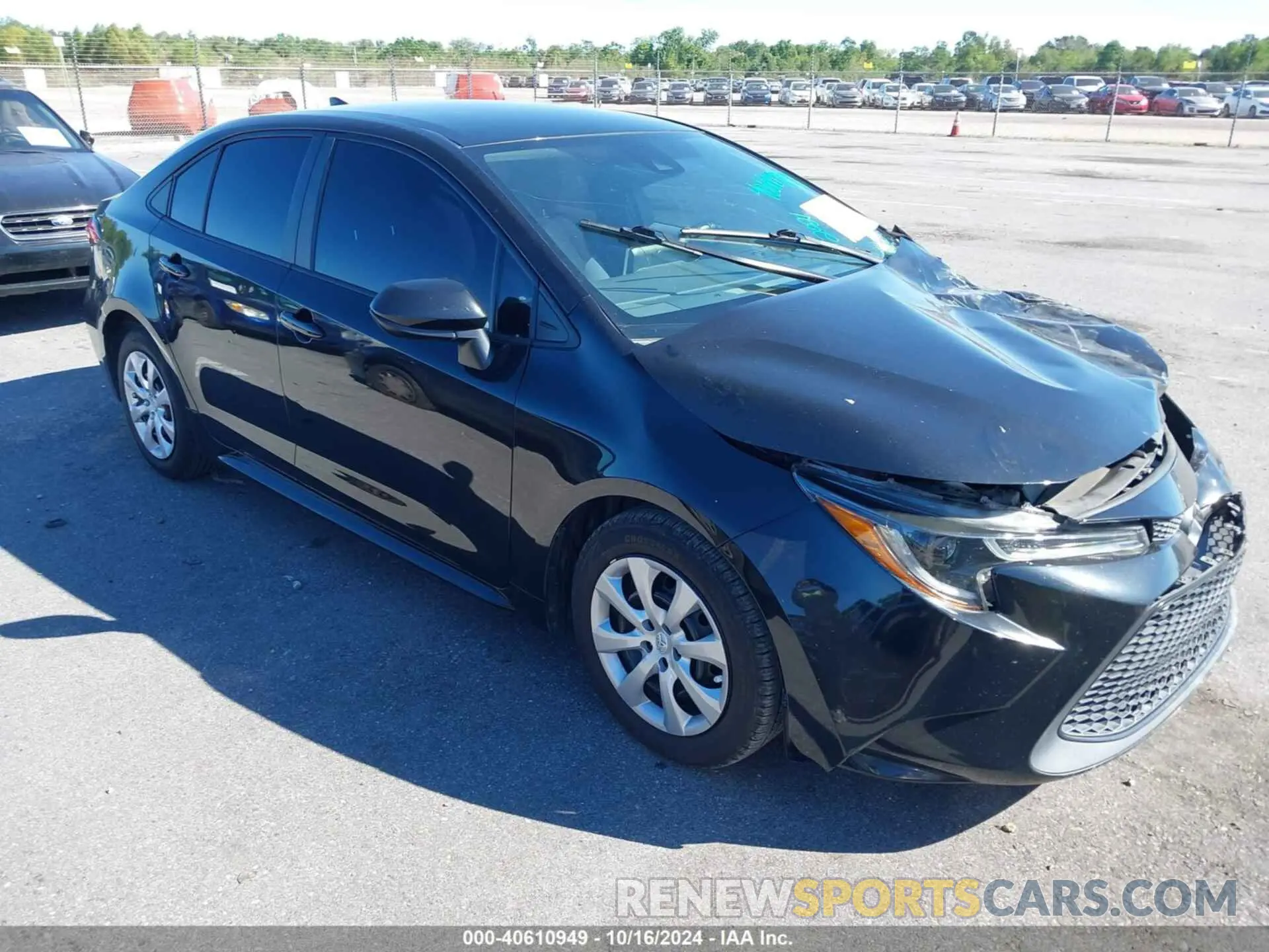 13 Photograph of a damaged car 5YFEPMAE6MP163265 TOYOTA COROLLA 2021