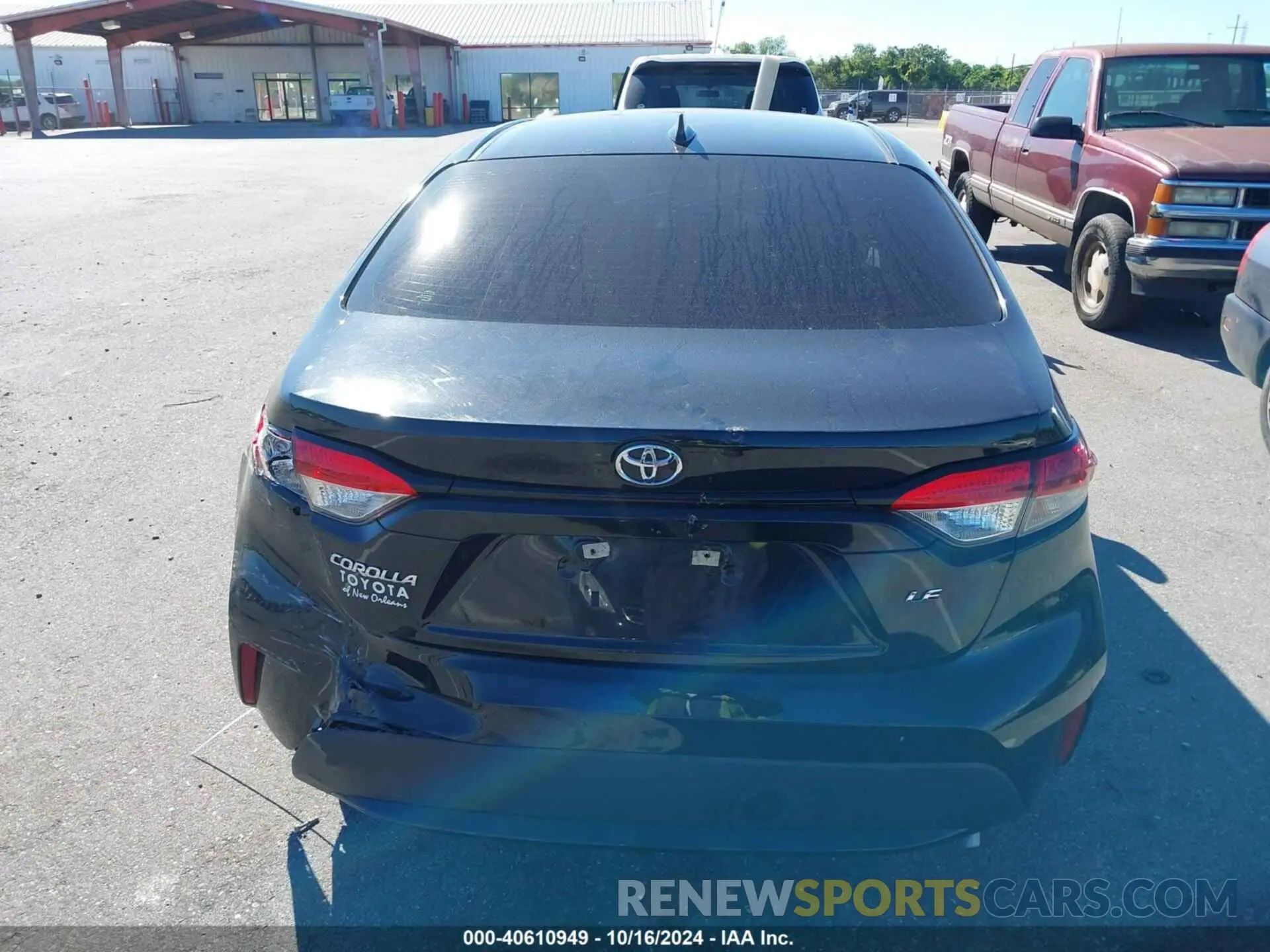 16 Photograph of a damaged car 5YFEPMAE6MP163265 TOYOTA COROLLA 2021