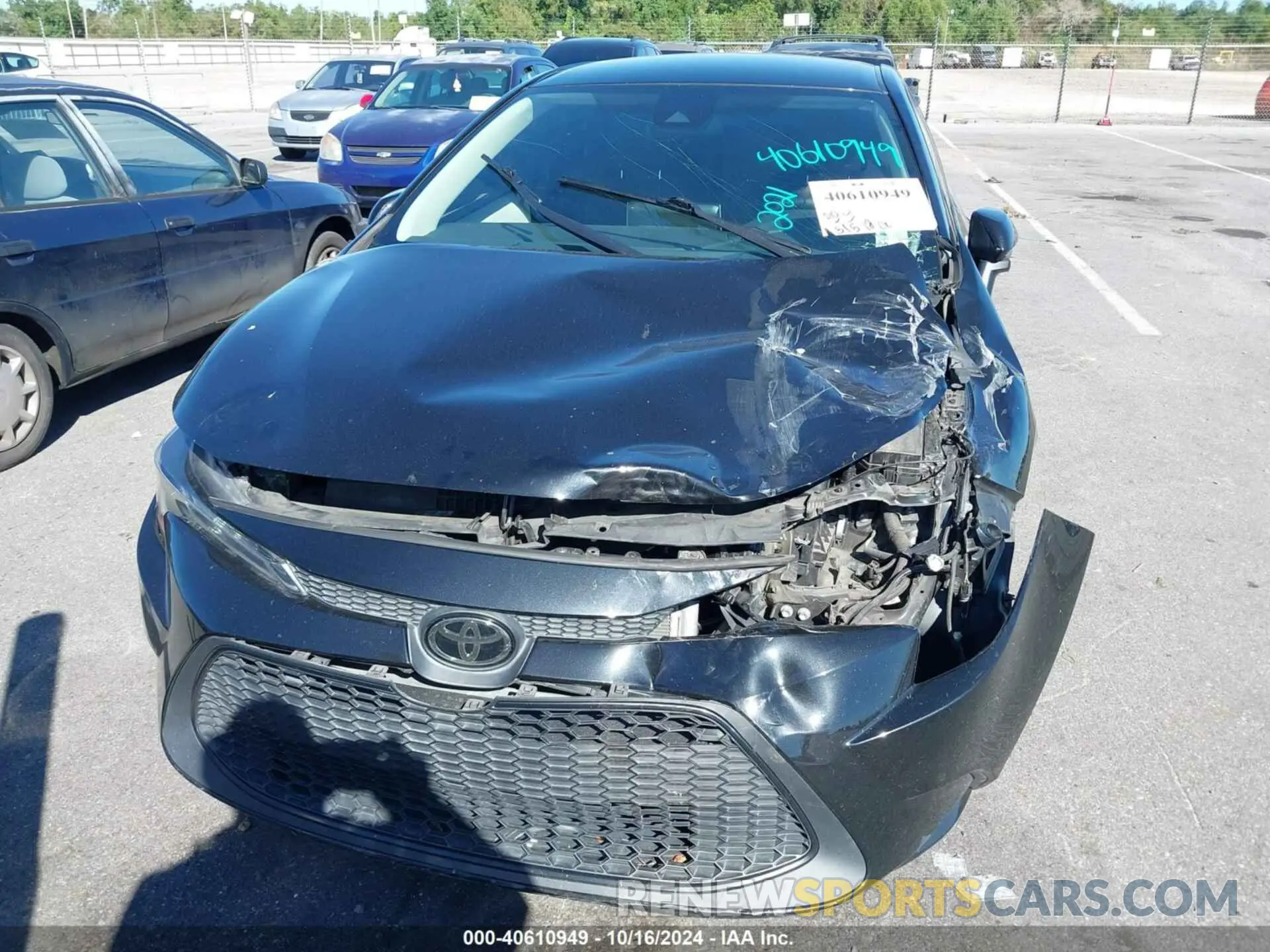 6 Photograph of a damaged car 5YFEPMAE6MP163265 TOYOTA COROLLA 2021