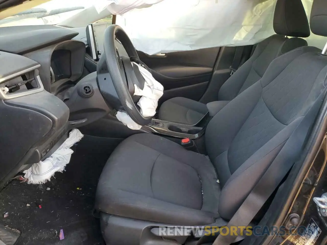 7 Photograph of a damaged car 5YFEPMAE6MP174010 TOYOTA COROLLA 2021