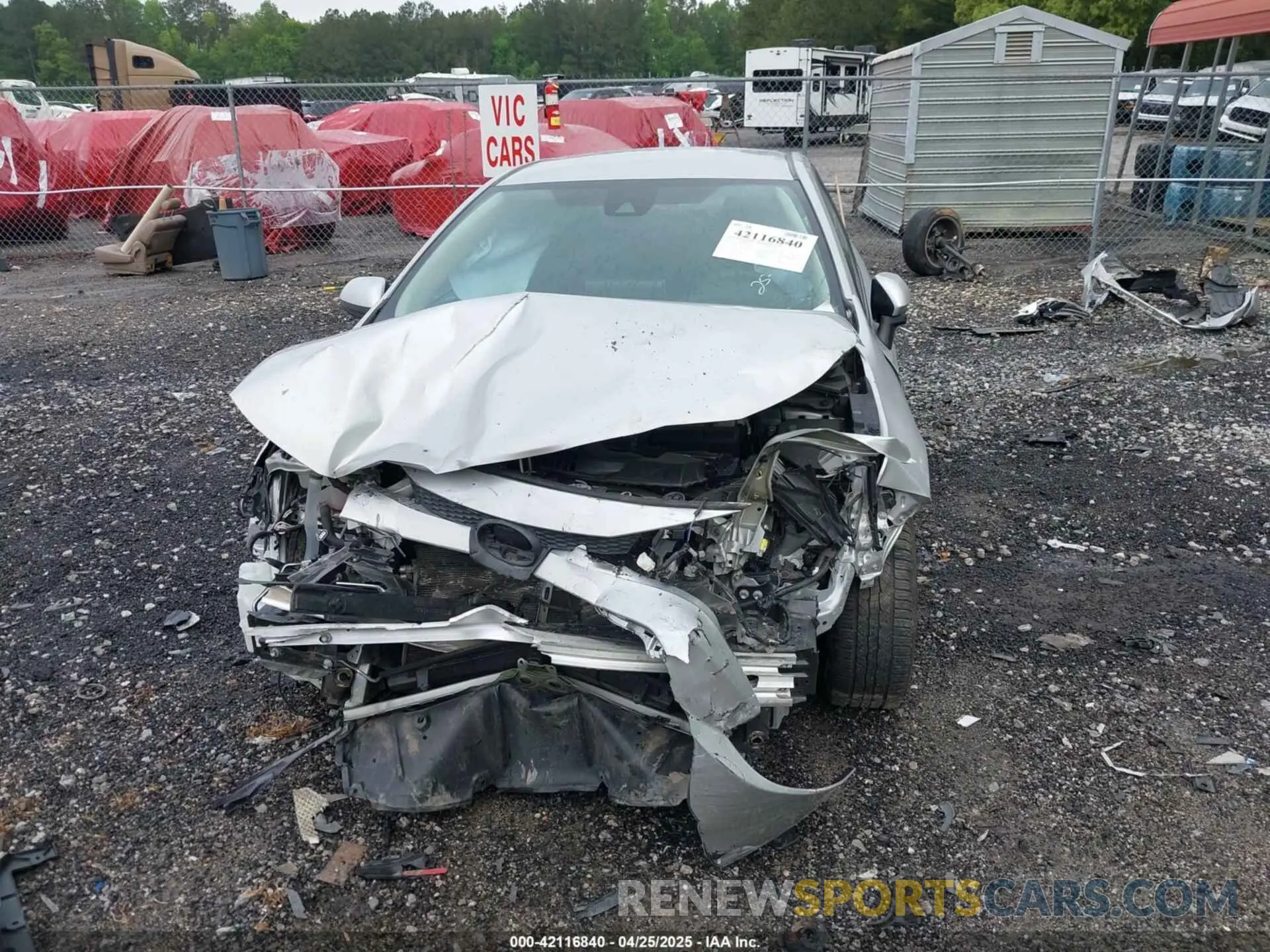 13 Photograph of a damaged car 5YFEPMAE6MP180793 TOYOTA COROLLA 2021