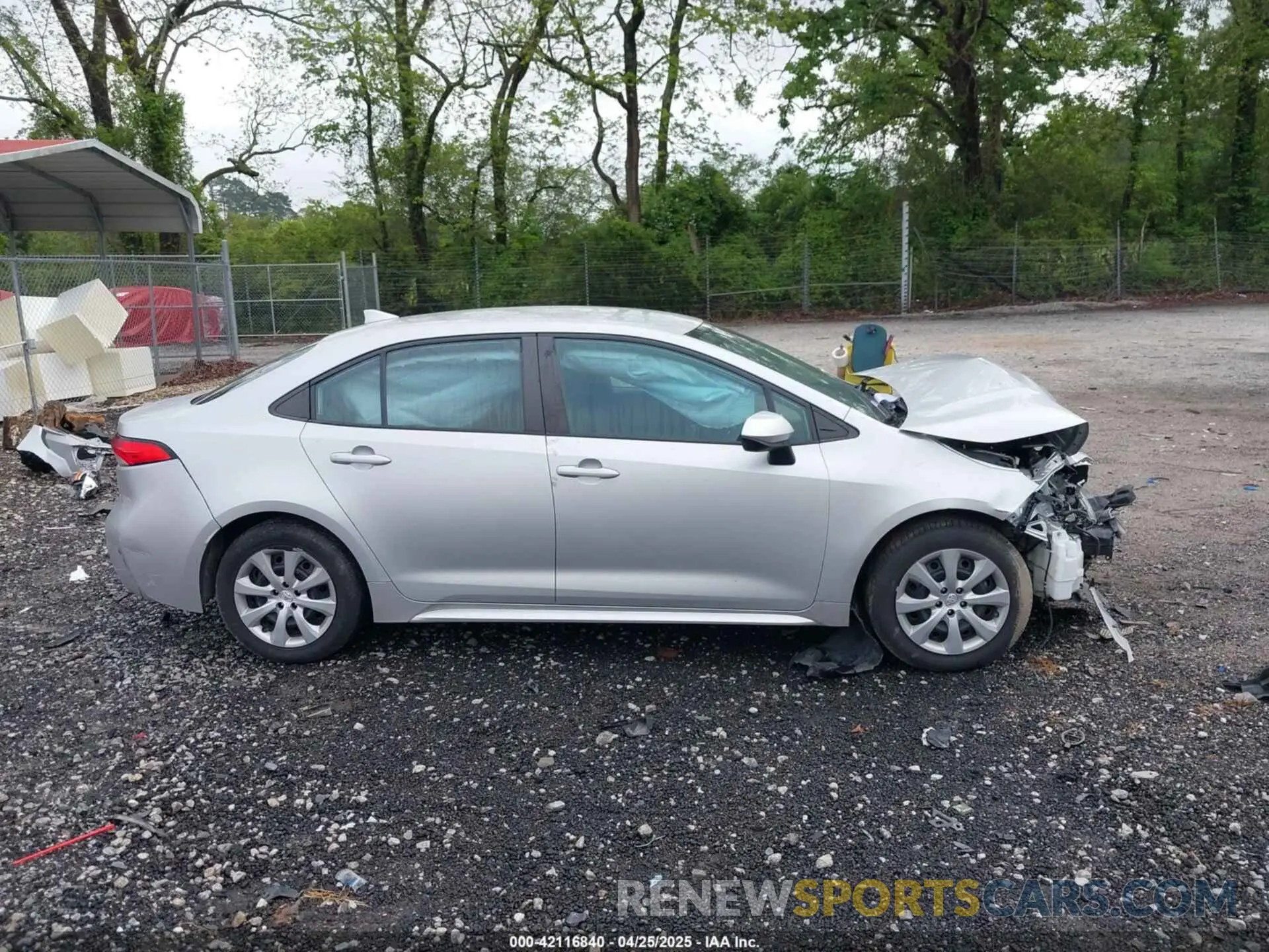 14 Photograph of a damaged car 5YFEPMAE6MP180793 TOYOTA COROLLA 2021