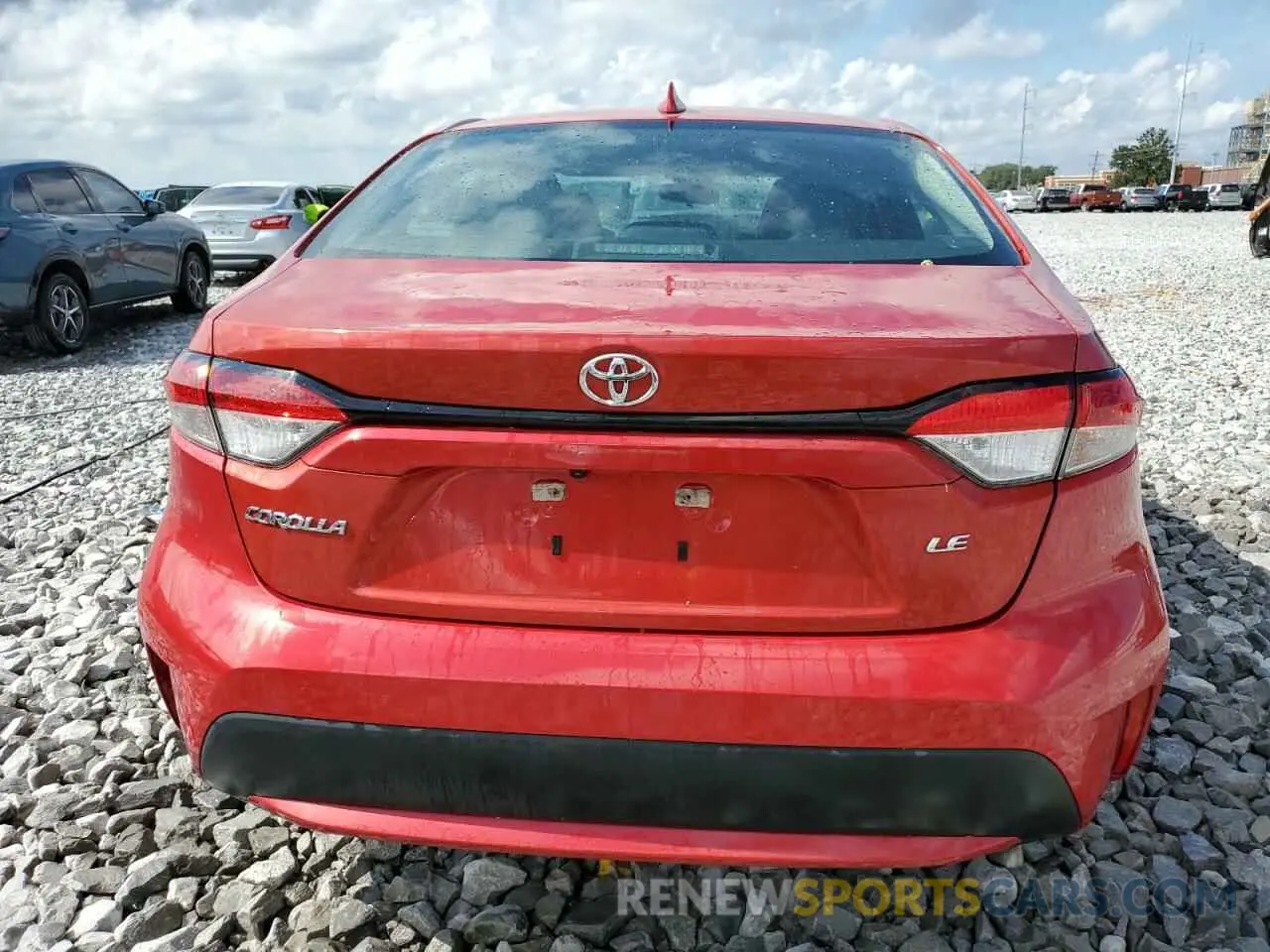 6 Photograph of a damaged car 5YFEPMAE6MP180972 TOYOTA COROLLA 2021