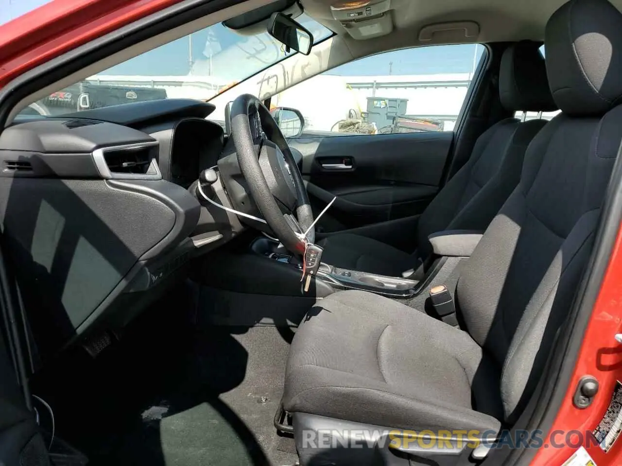 7 Photograph of a damaged car 5YFEPMAE6MP180972 TOYOTA COROLLA 2021