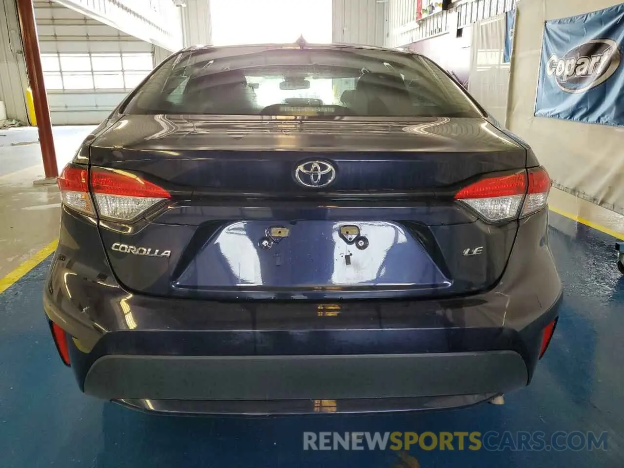 6 Photograph of a damaged car 5YFEPMAE6MP181166 TOYOTA COROLLA 2021