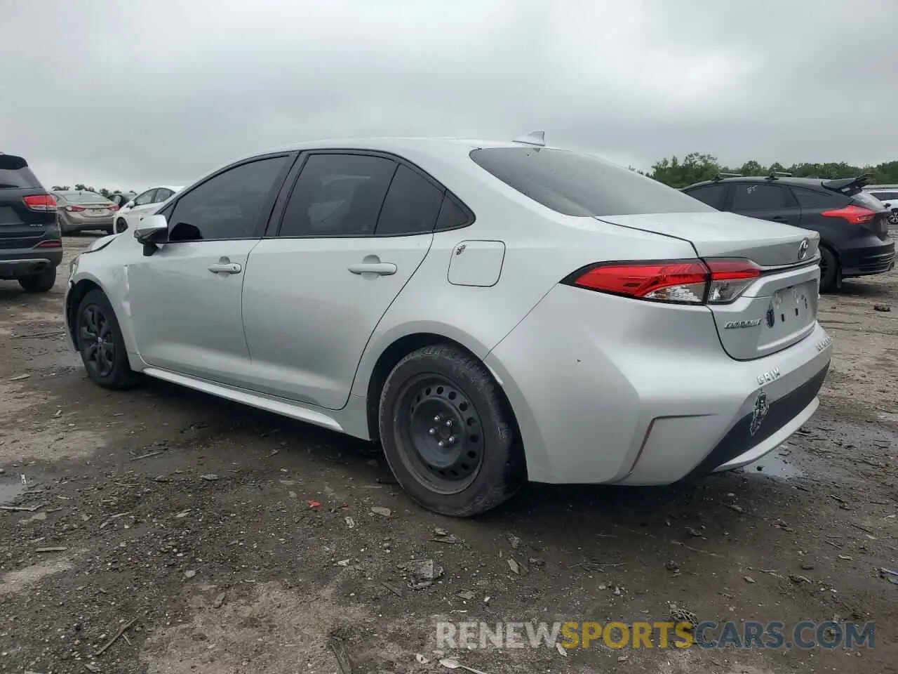 2 Photograph of a damaged car 5YFEPMAE6MP181796 TOYOTA COROLLA 2021