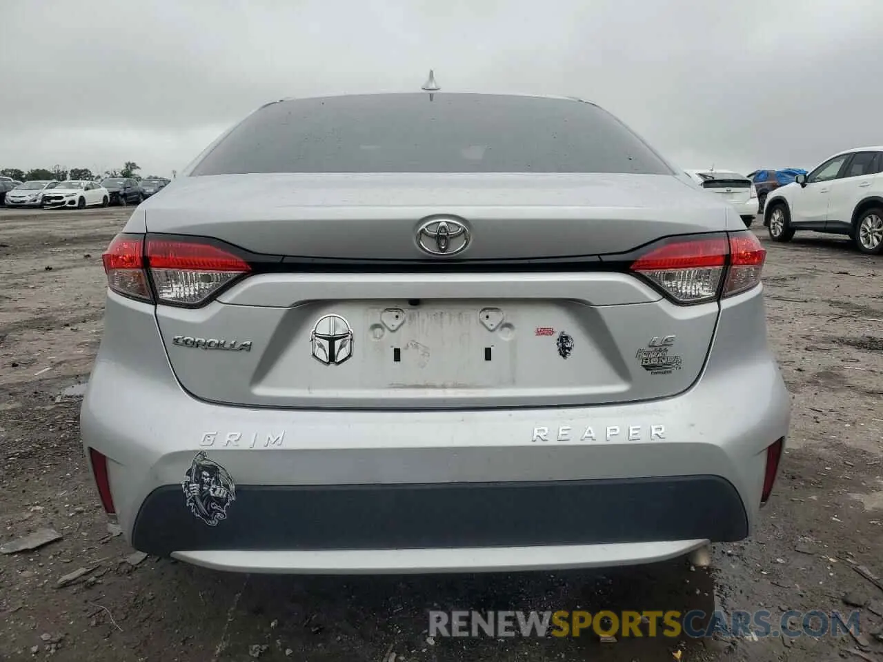 6 Photograph of a damaged car 5YFEPMAE6MP181796 TOYOTA COROLLA 2021