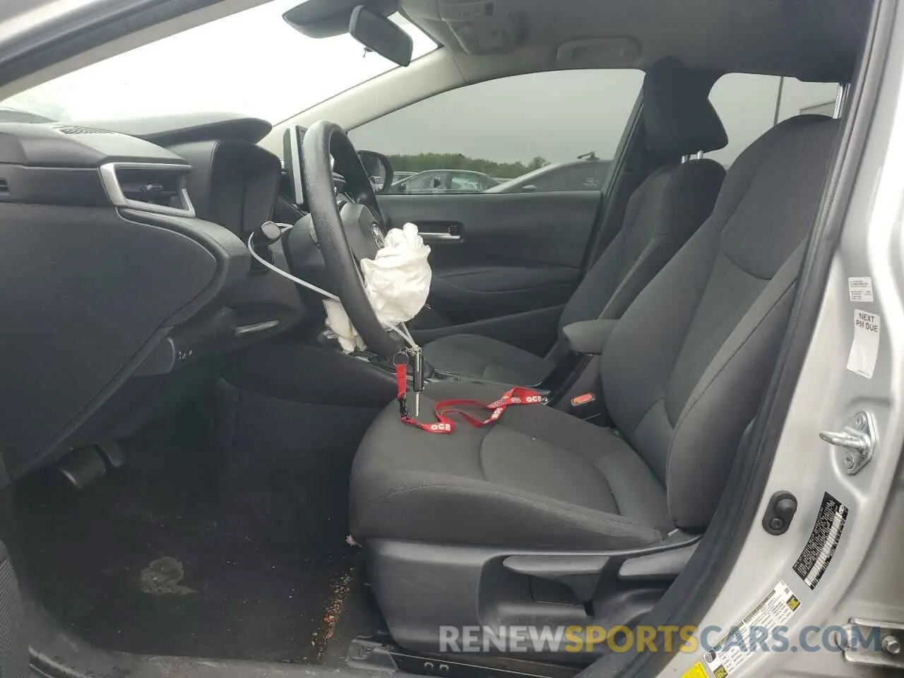 7 Photograph of a damaged car 5YFEPMAE6MP181796 TOYOTA COROLLA 2021