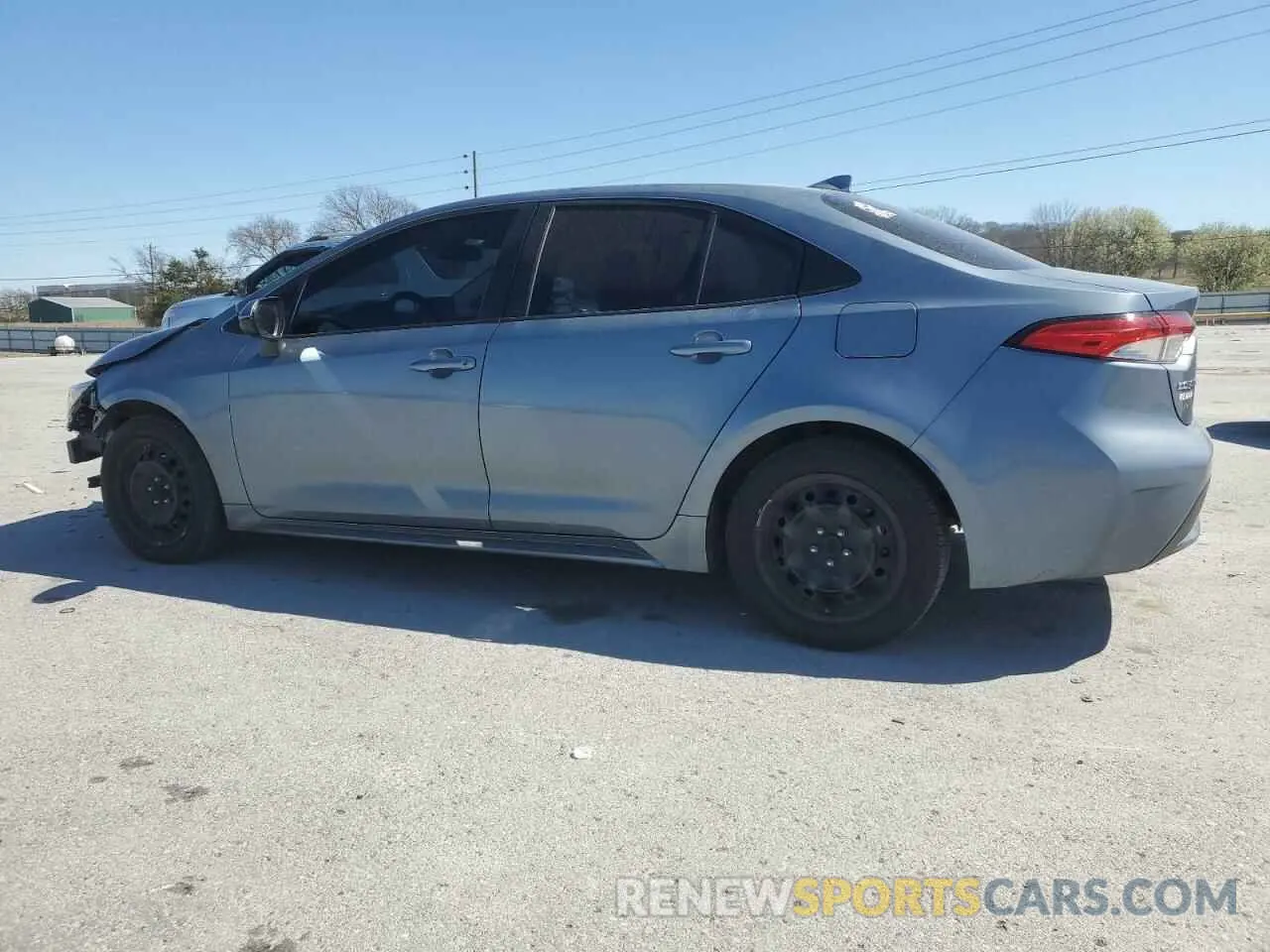 2 Photograph of a damaged car 5YFEPMAE6MP182513 TOYOTA COROLLA 2021