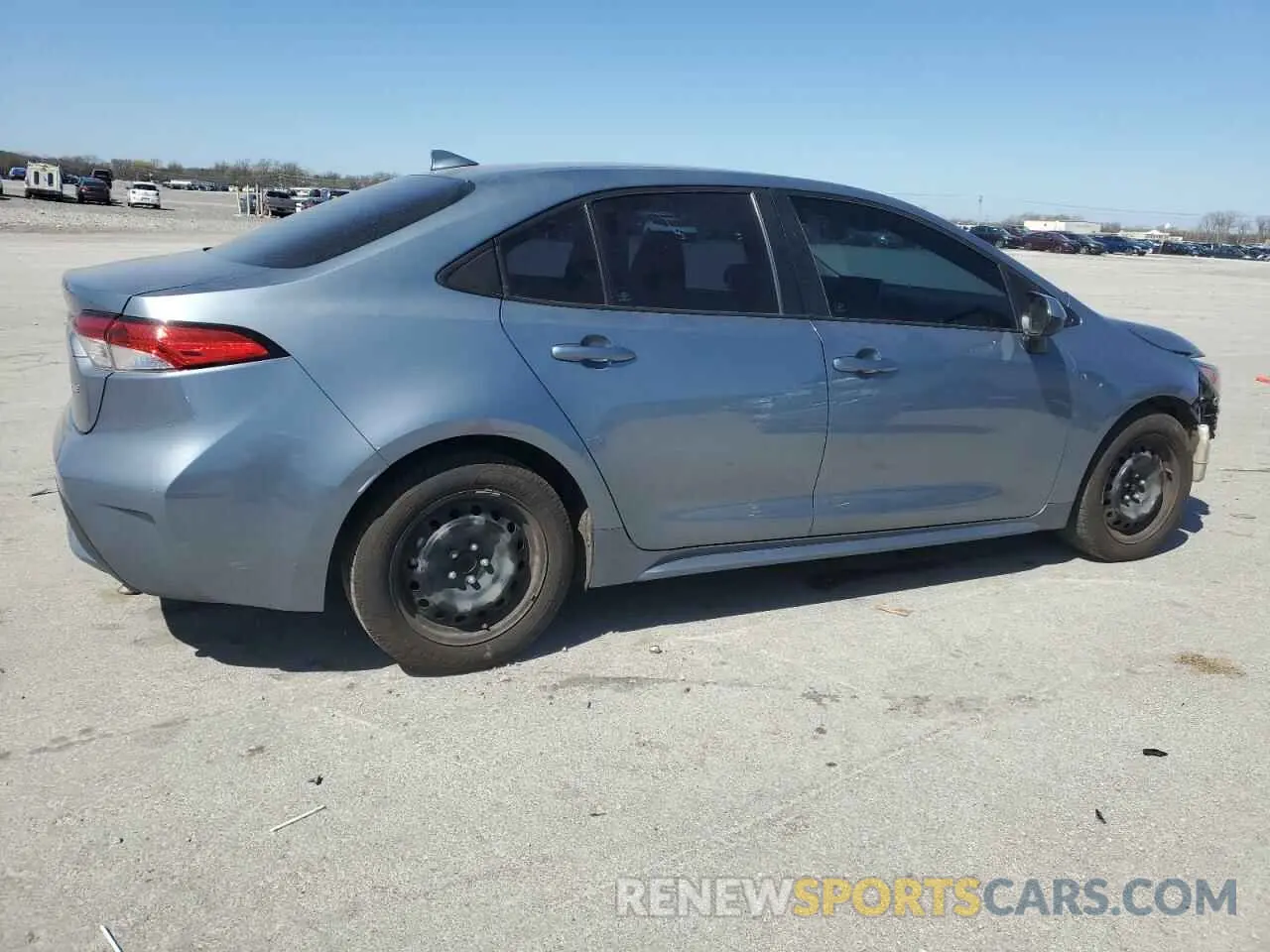 3 Photograph of a damaged car 5YFEPMAE6MP182513 TOYOTA COROLLA 2021