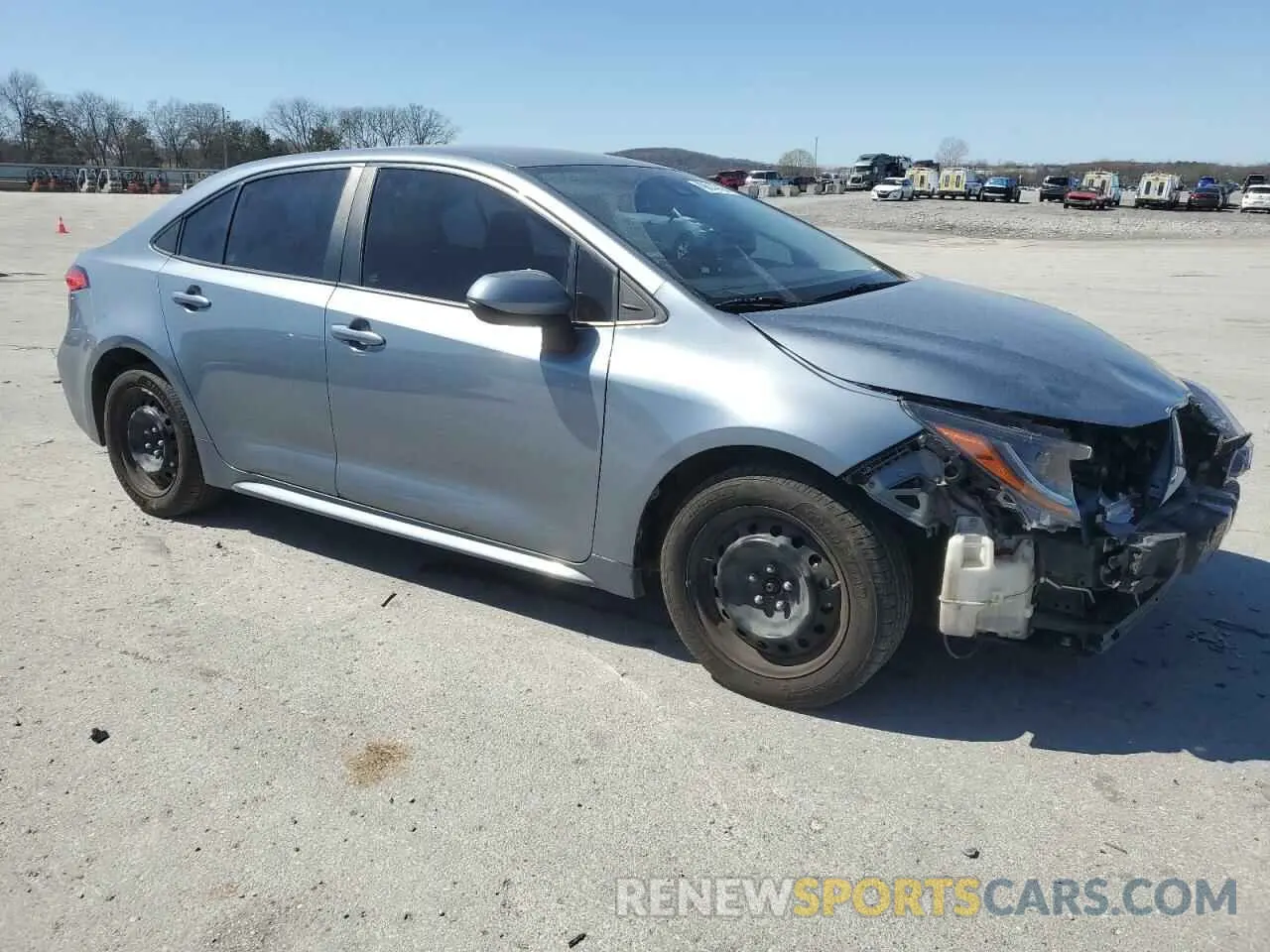4 Photograph of a damaged car 5YFEPMAE6MP182513 TOYOTA COROLLA 2021