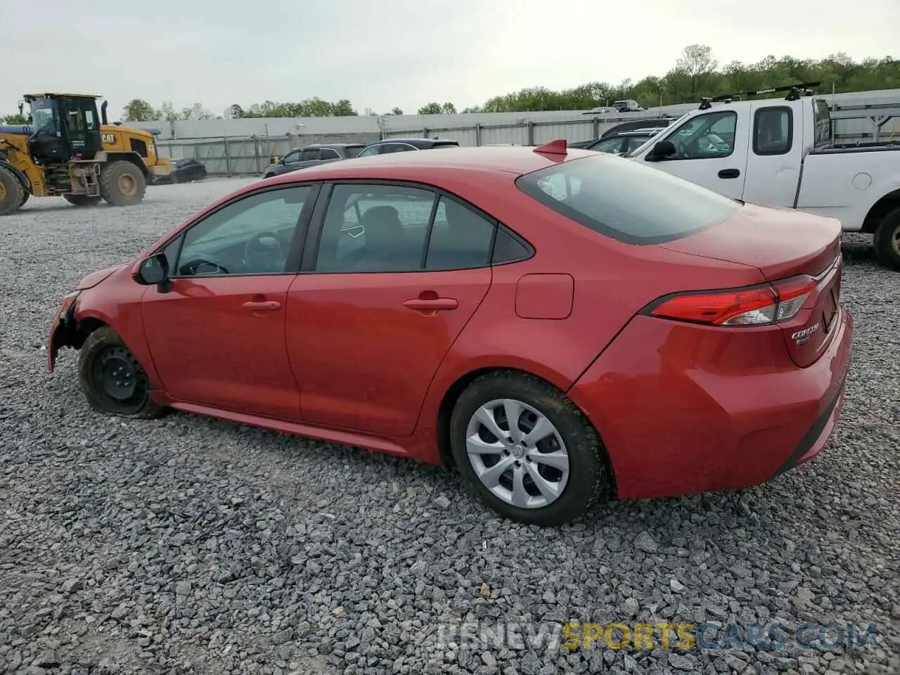 2 Photograph of a damaged car 5YFEPMAE6MP184276 TOYOTA COROLLA 2021