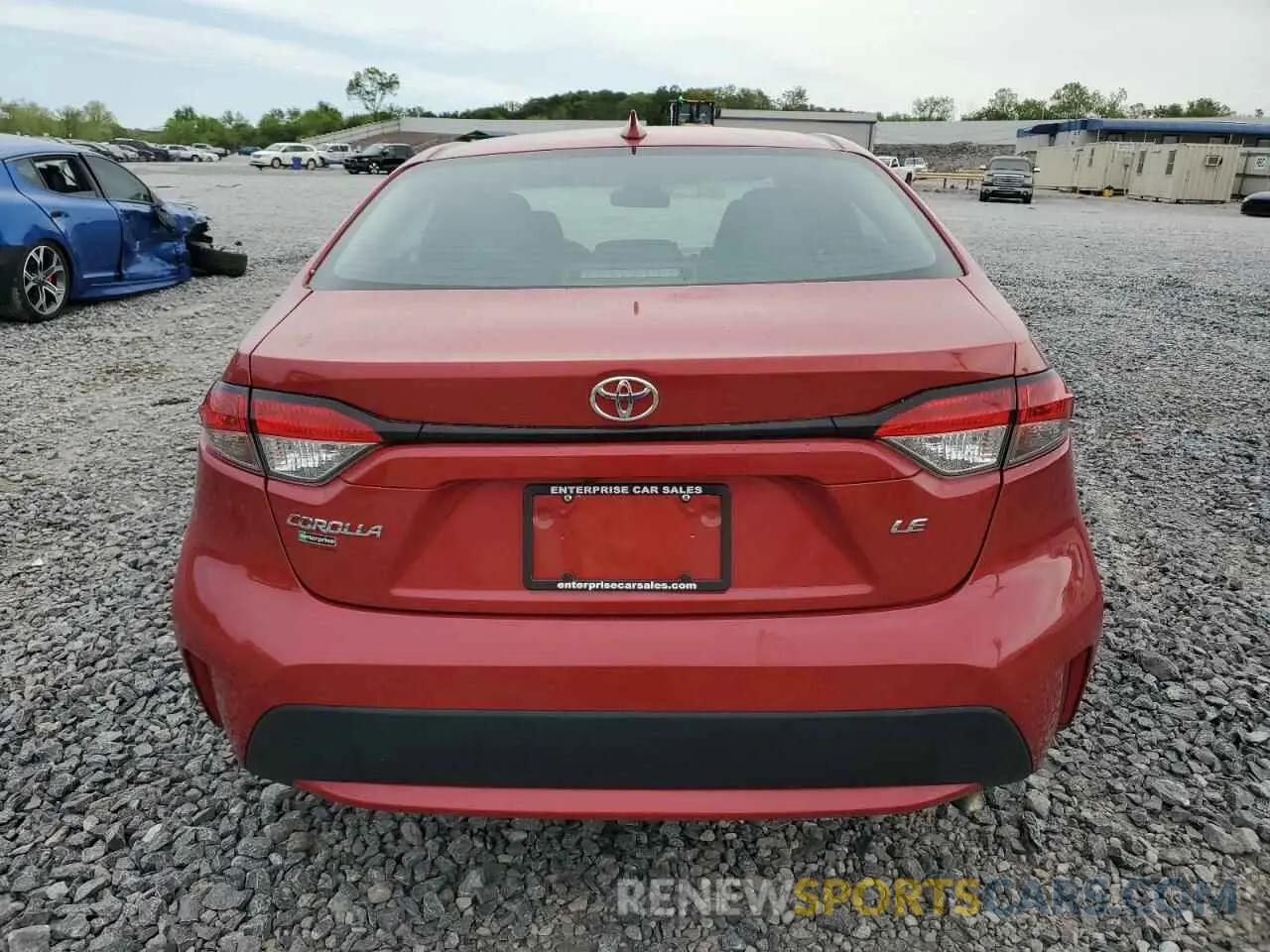 6 Photograph of a damaged car 5YFEPMAE6MP184276 TOYOTA COROLLA 2021