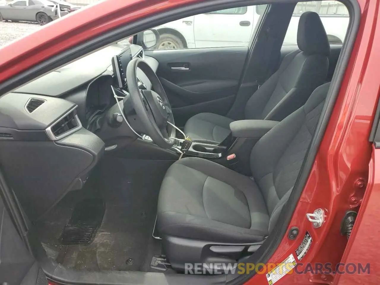 7 Photograph of a damaged car 5YFEPMAE6MP184276 TOYOTA COROLLA 2021